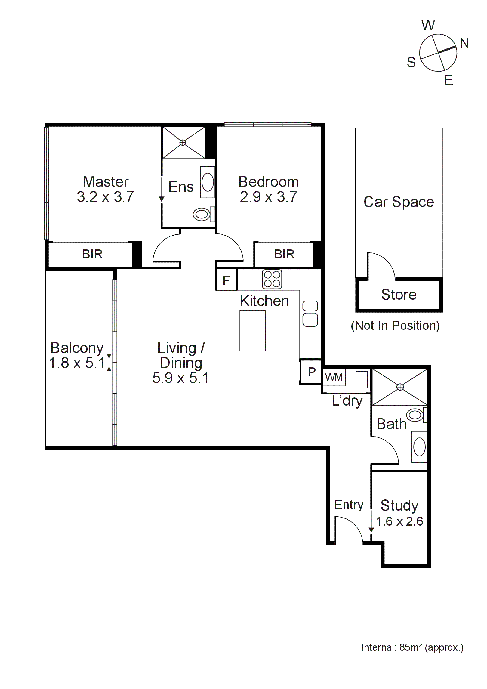 366/226 Bay Road, Sandringham VIC 3191 - Floorplan