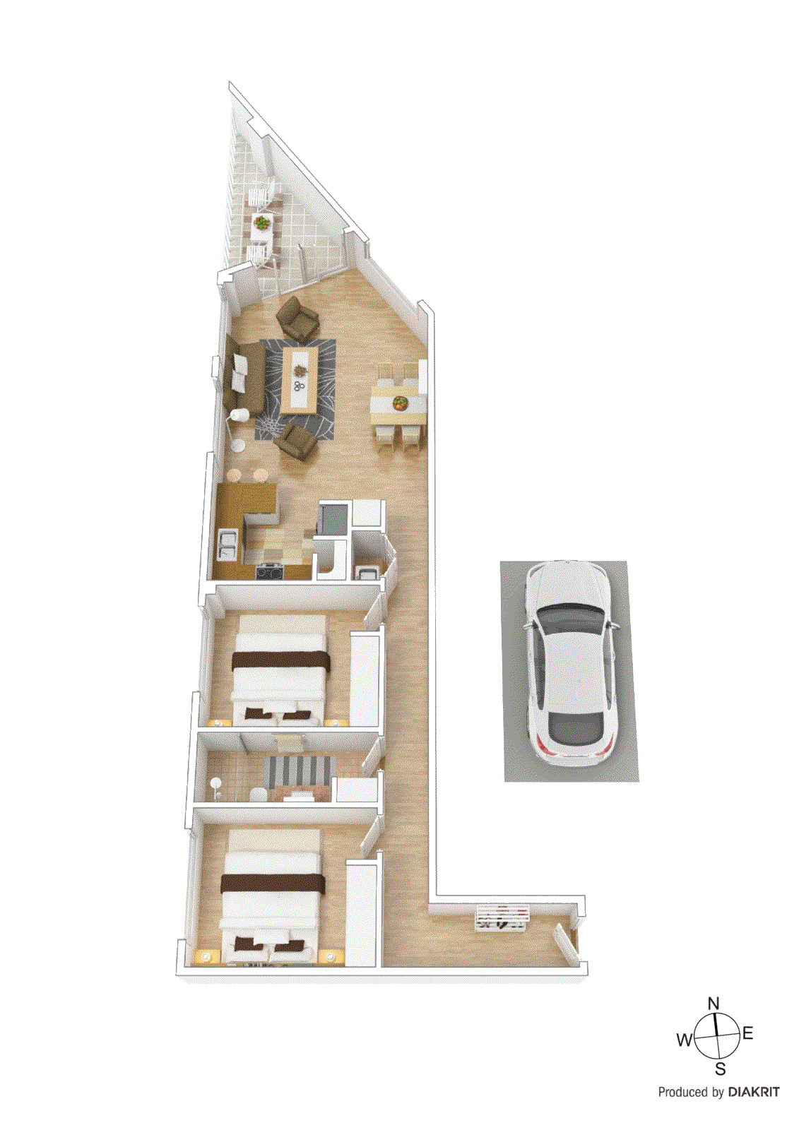 36/68-82 Graham Road, Highett VIC 3190 - Floorplan
