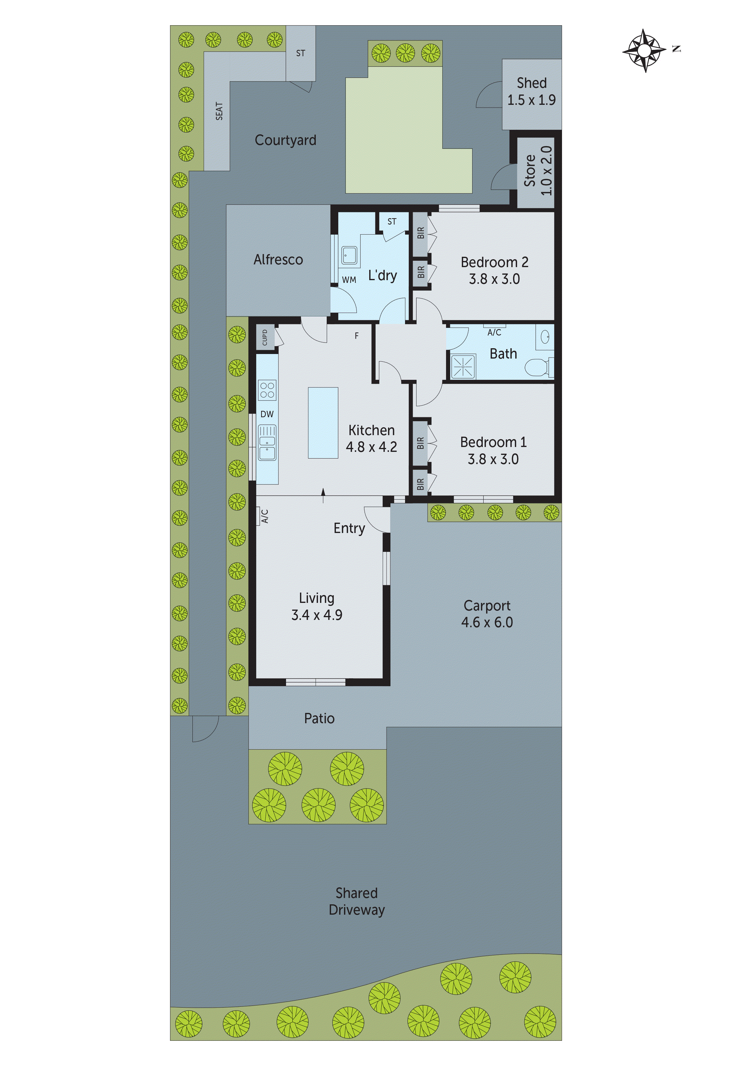 3/67 Fryers Road, Highton VIC 3216 - Floorplan