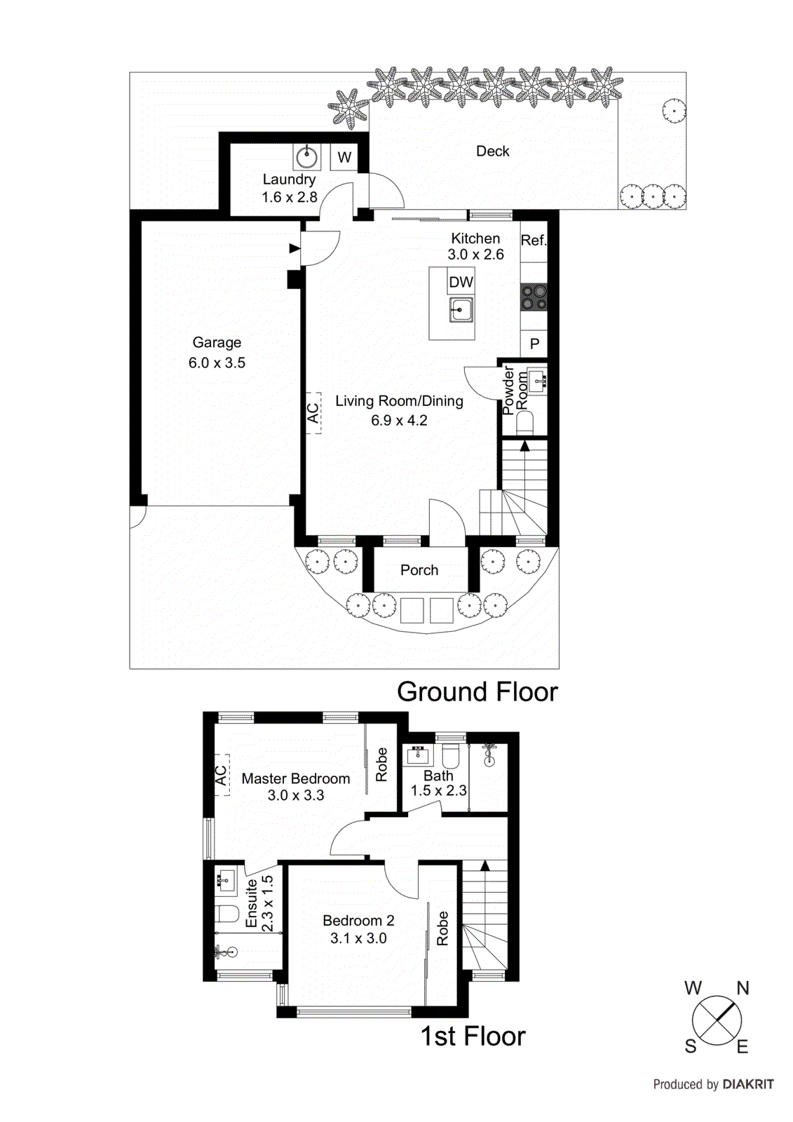 3/67 Rae Avenue, Edithvale VIC 3196 - Floorplan