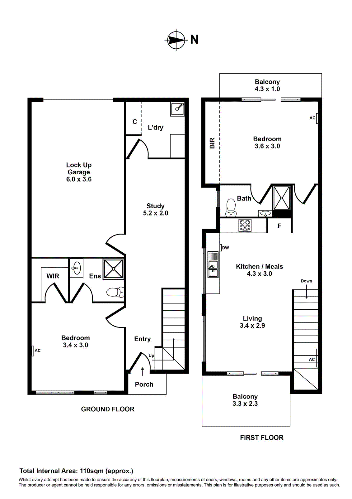 3/68 Edgar Street, Kingsville VIC 3012 - Floorplan