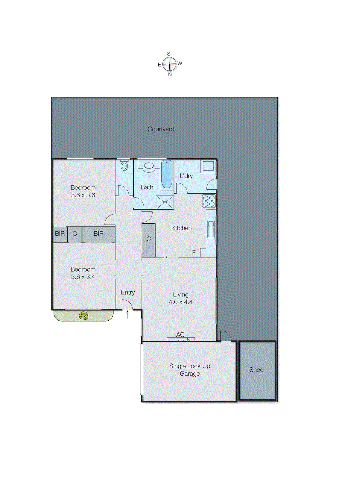 3/689 Warrigal Road, Bentleigh East VIC 3165 - Floorplan