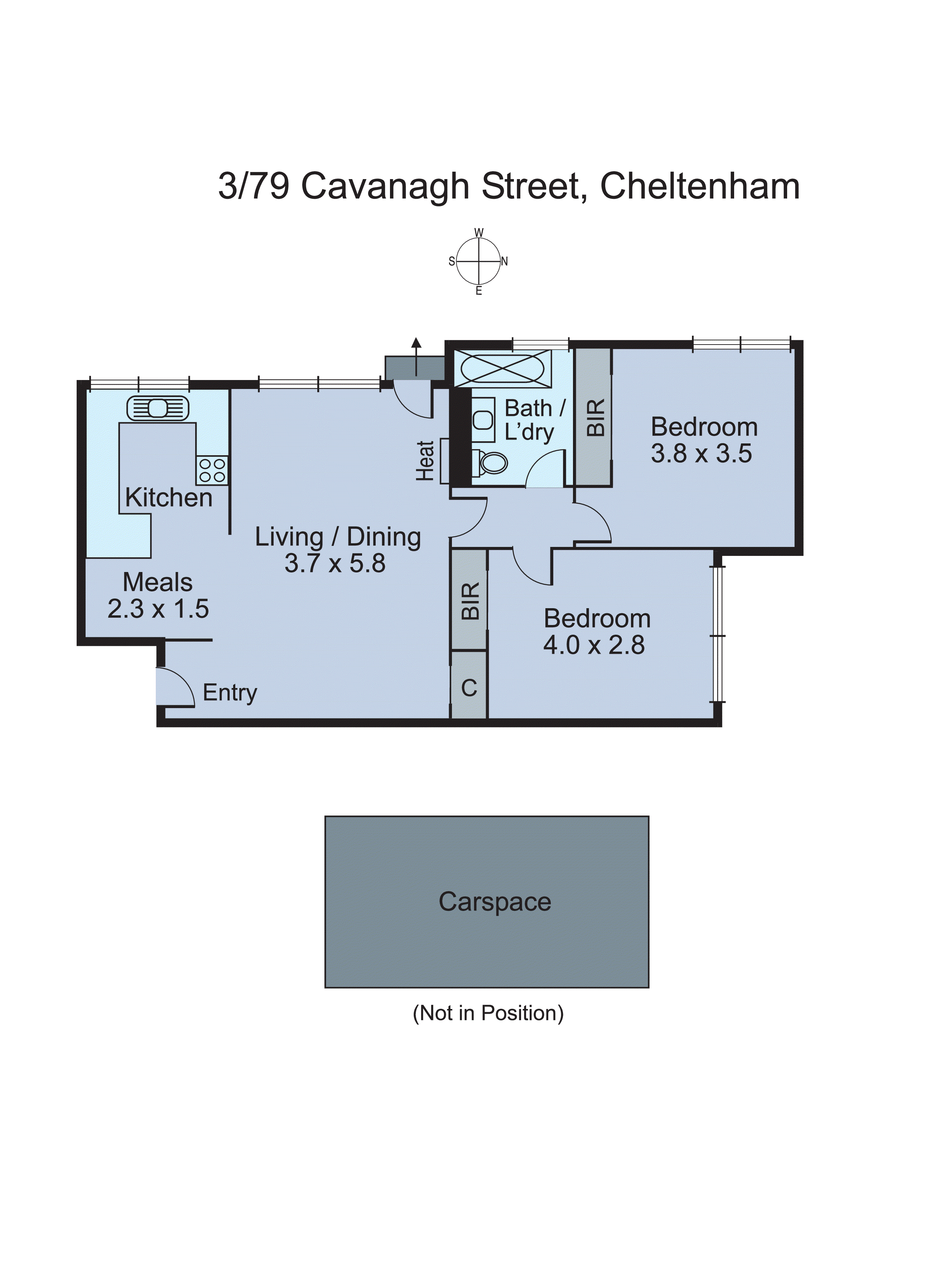 3/69-79 Cavanagh Street, Cheltenham VIC 3192 - Floorplan