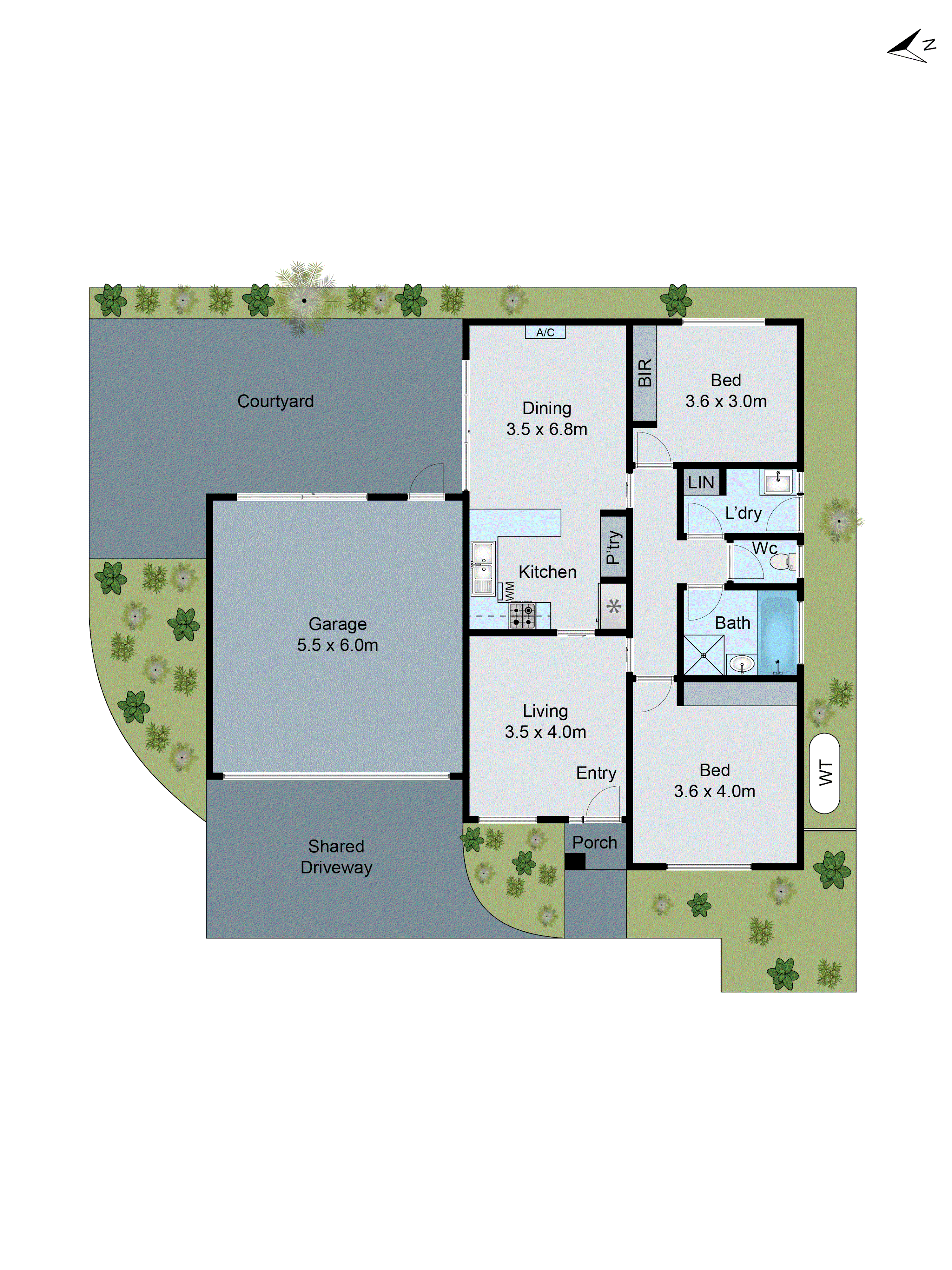 3/7-9 Fraser Street, Herne Hill VIC 3218 - Floorplan