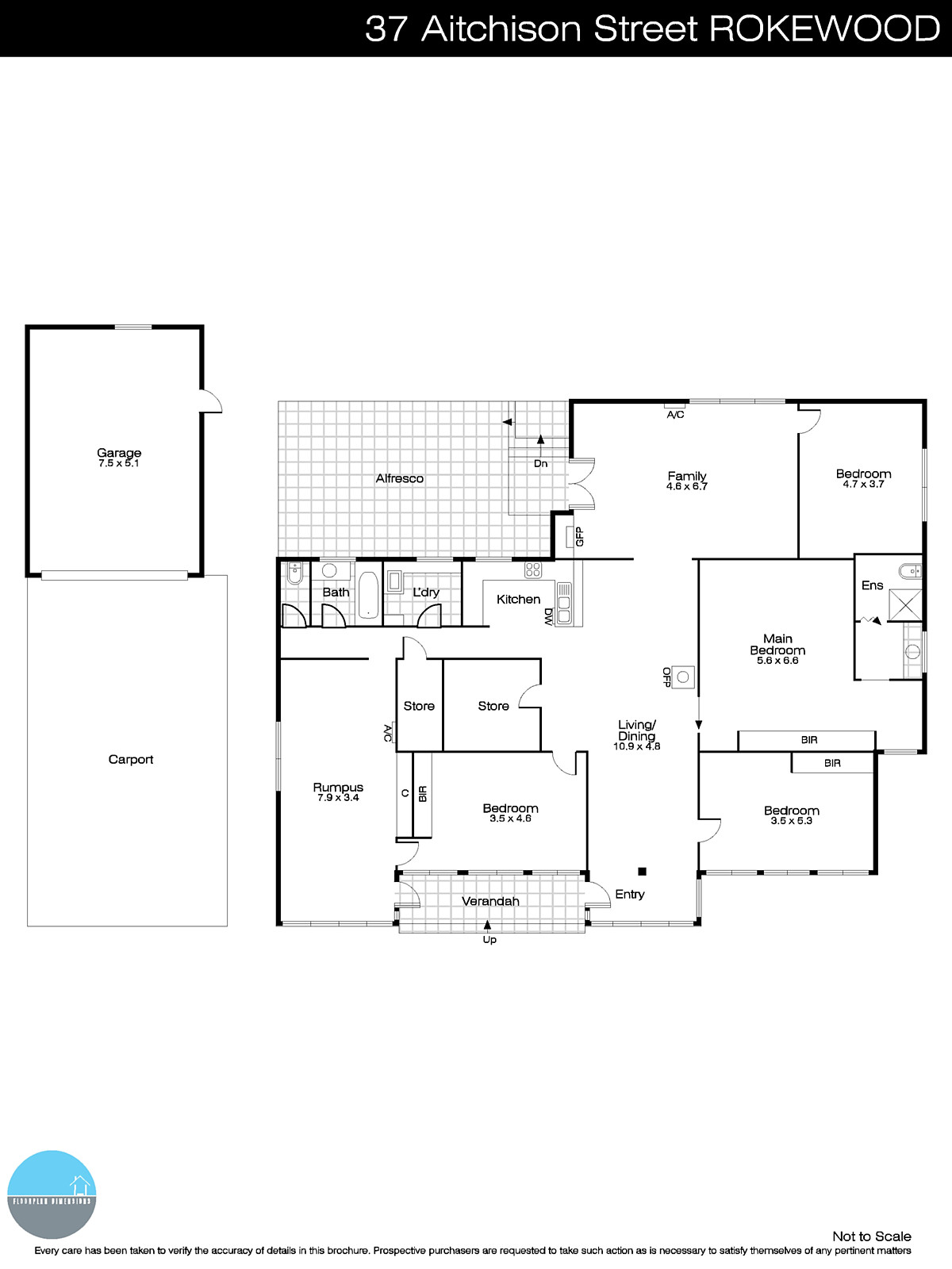 37 Aitchison Street, Rokewood VIC 3330 - Floorplan