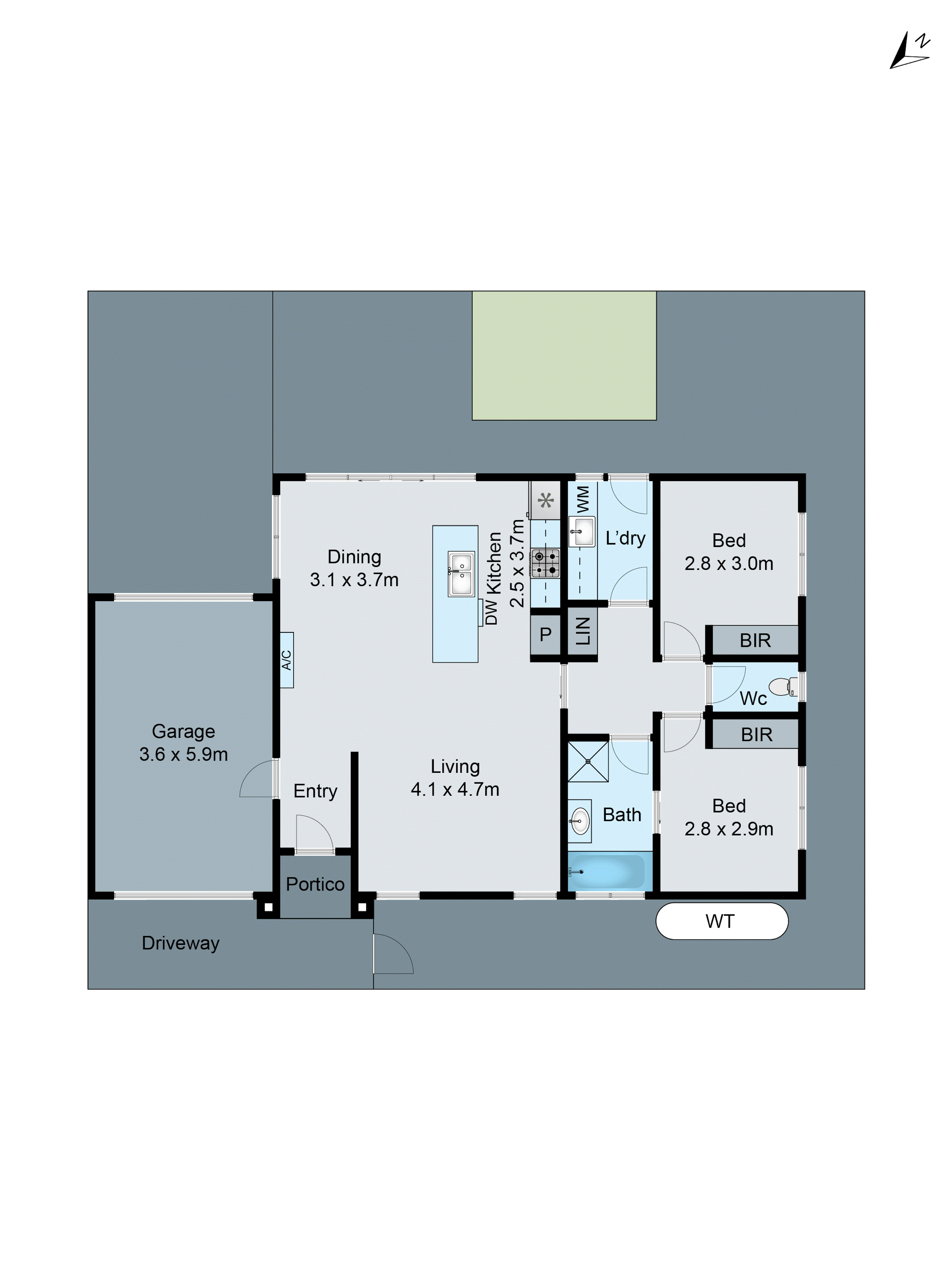 3/7 Boundary Road, Newcomb VIC 3219 - Floorplan