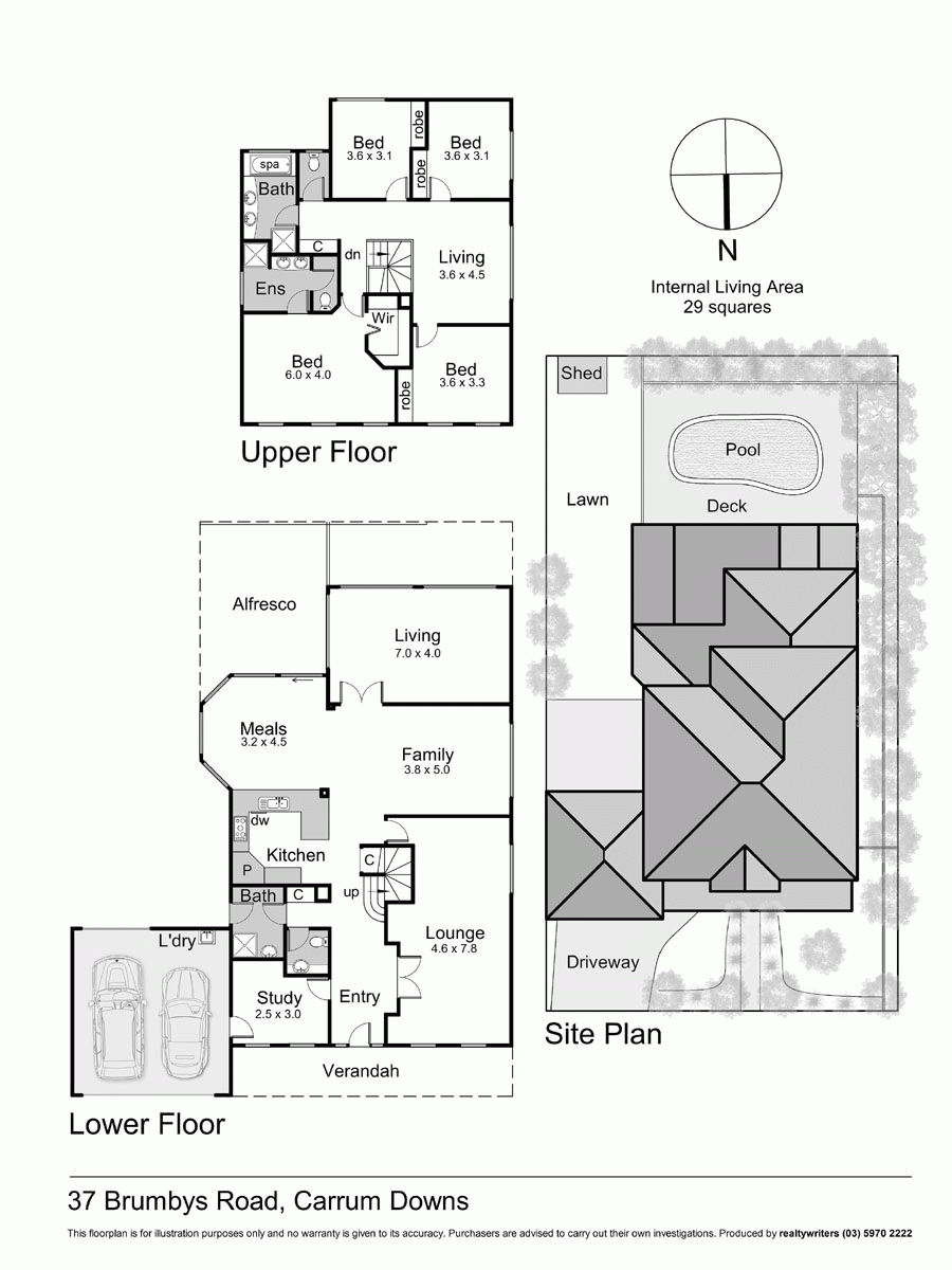 37 Brumbys Road, CARRUM DOWNS VIC 3201 - Floorplan
