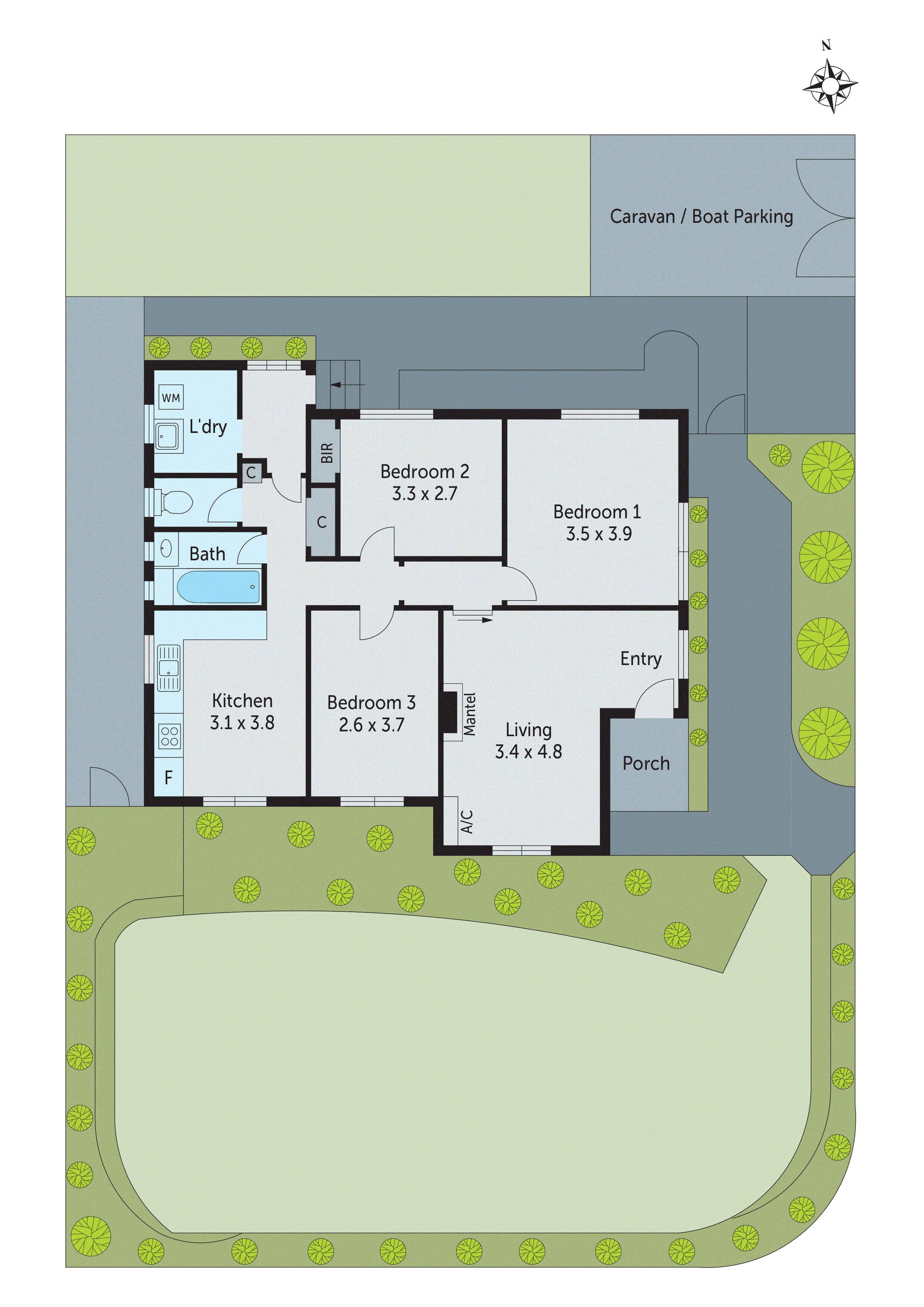 37 Camellia Crescent, Norlane VIC 3214 - Floorplan