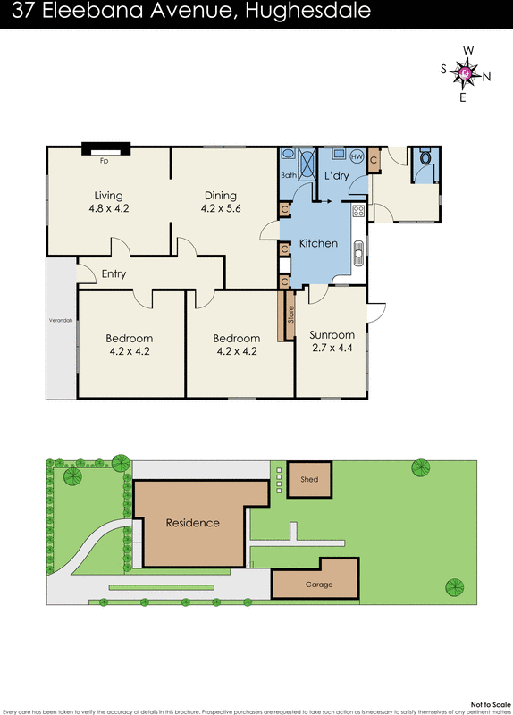37 Eleebana Avenue, Hughesdale VIC 3166 - Floorplan