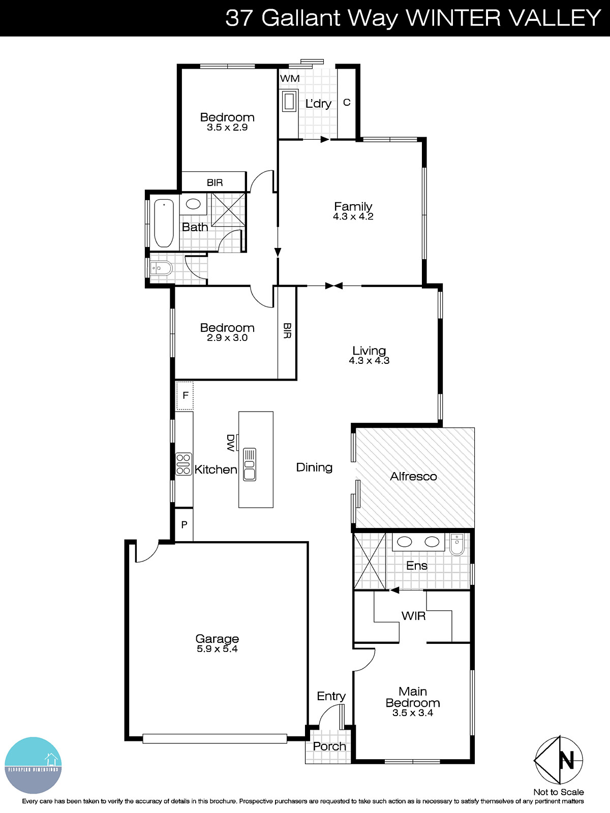 37 Gallant Way, Delacombe VIC 3356 - Floorplan