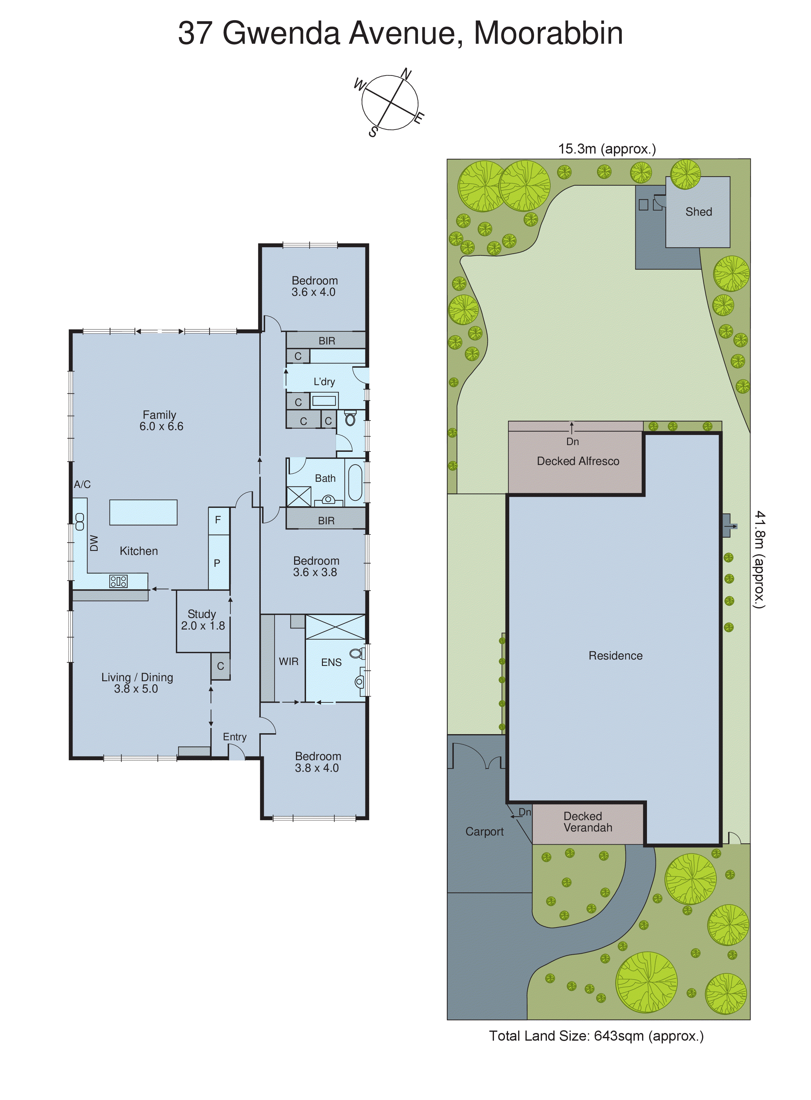 37 Gwenda Avenue, Moorabbin VIC 3189 - Floorplan