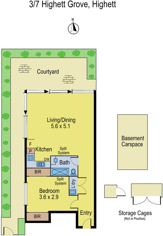 3/7 Highett Grove, Highett VIC 3190 - Floorplan