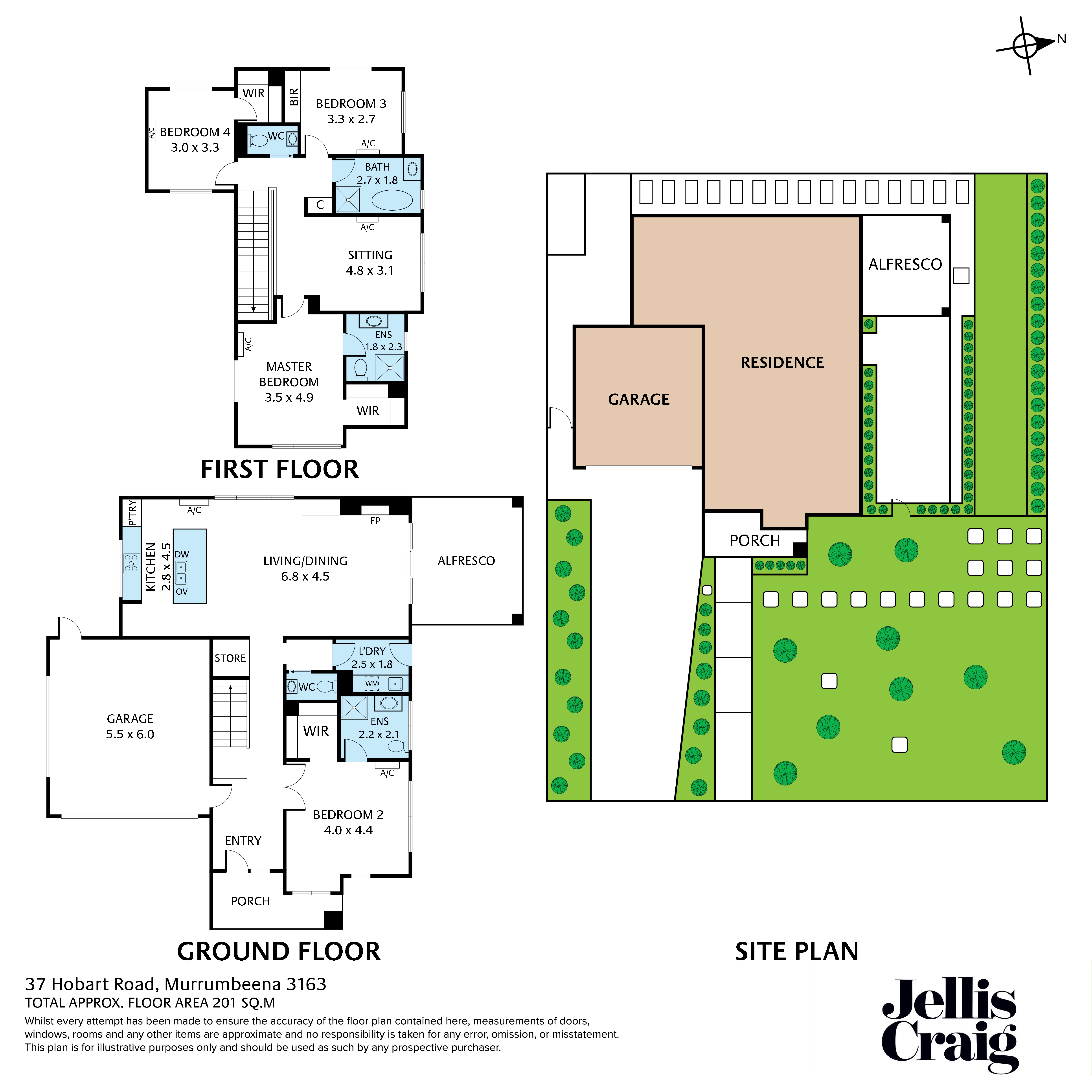 37 Hobart Road, Murrumbeena - Floorplan 1