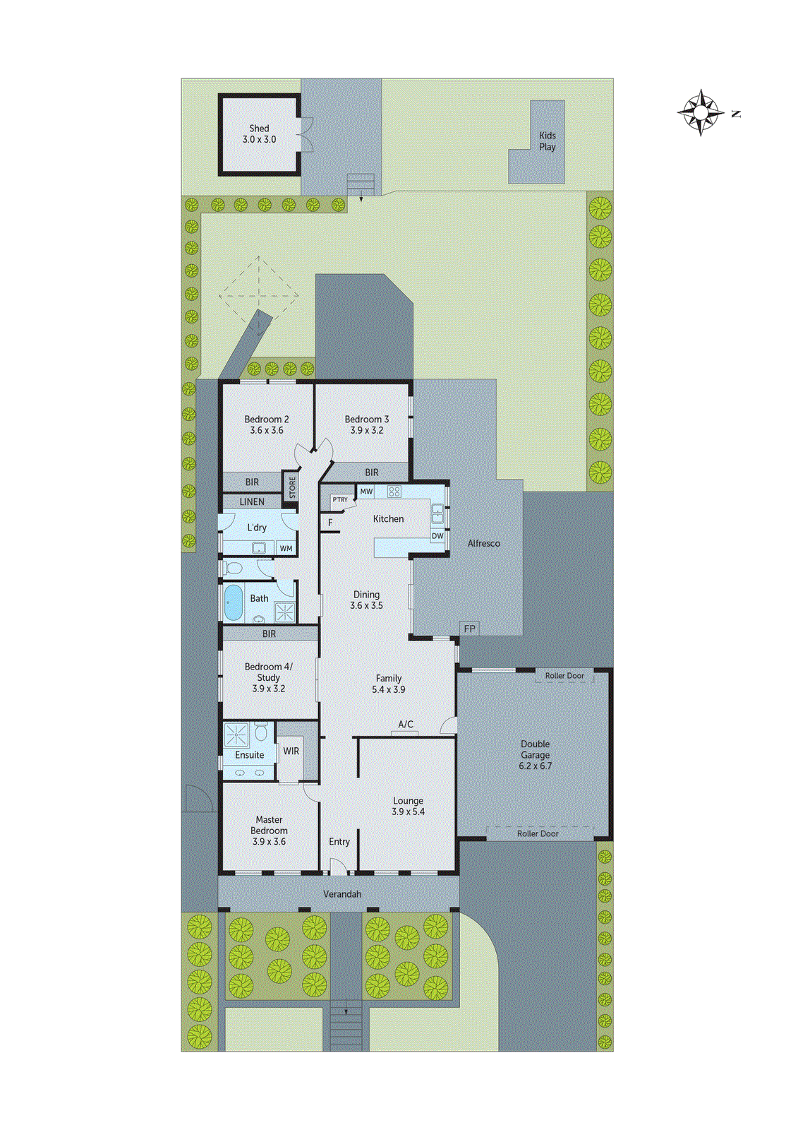 37 Huon Crescent, Leopold VIC 3224 - Floorplan