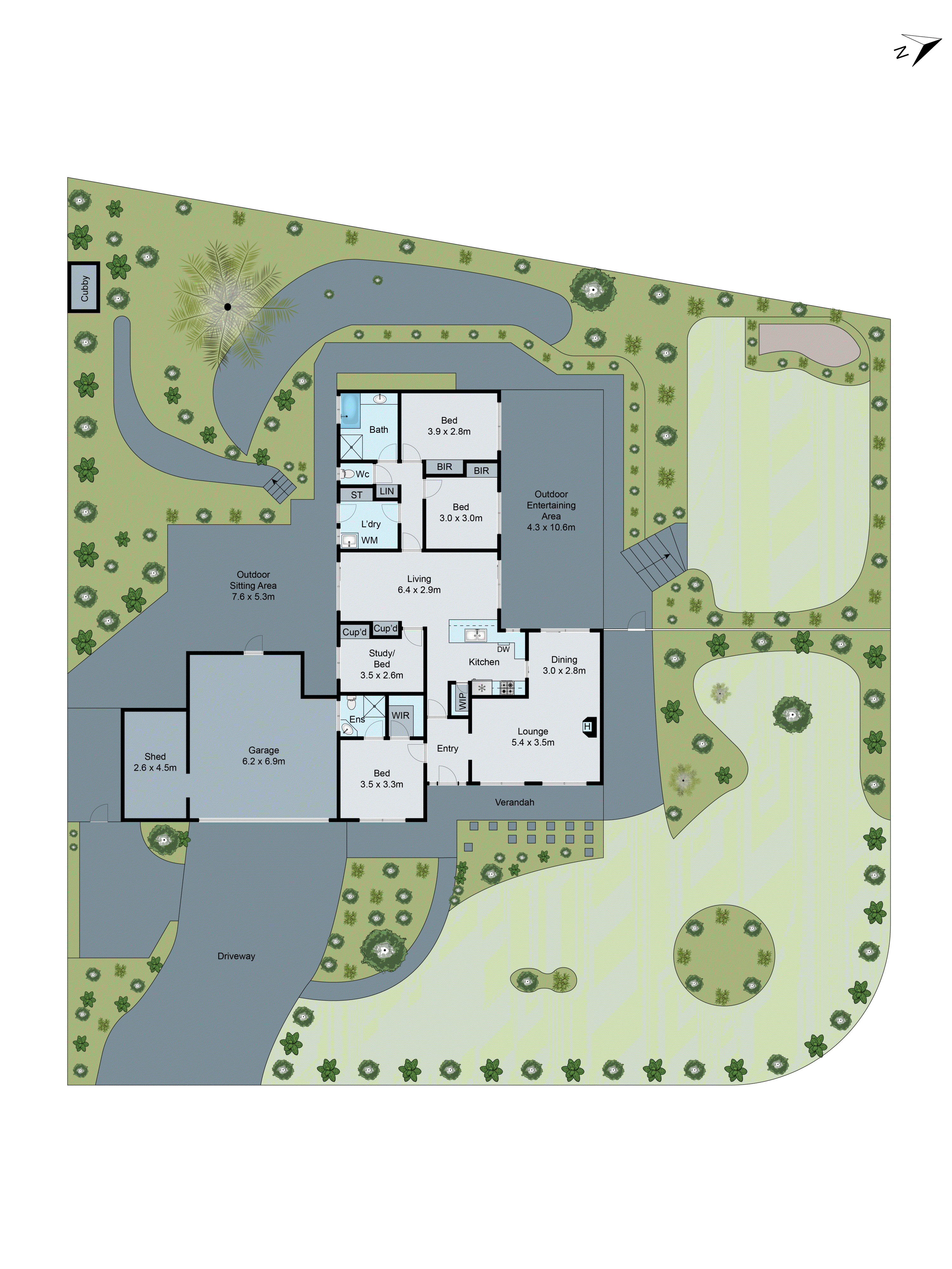 37 James Cook Drive, Wandana Heights VIC 3216 - Floorplan