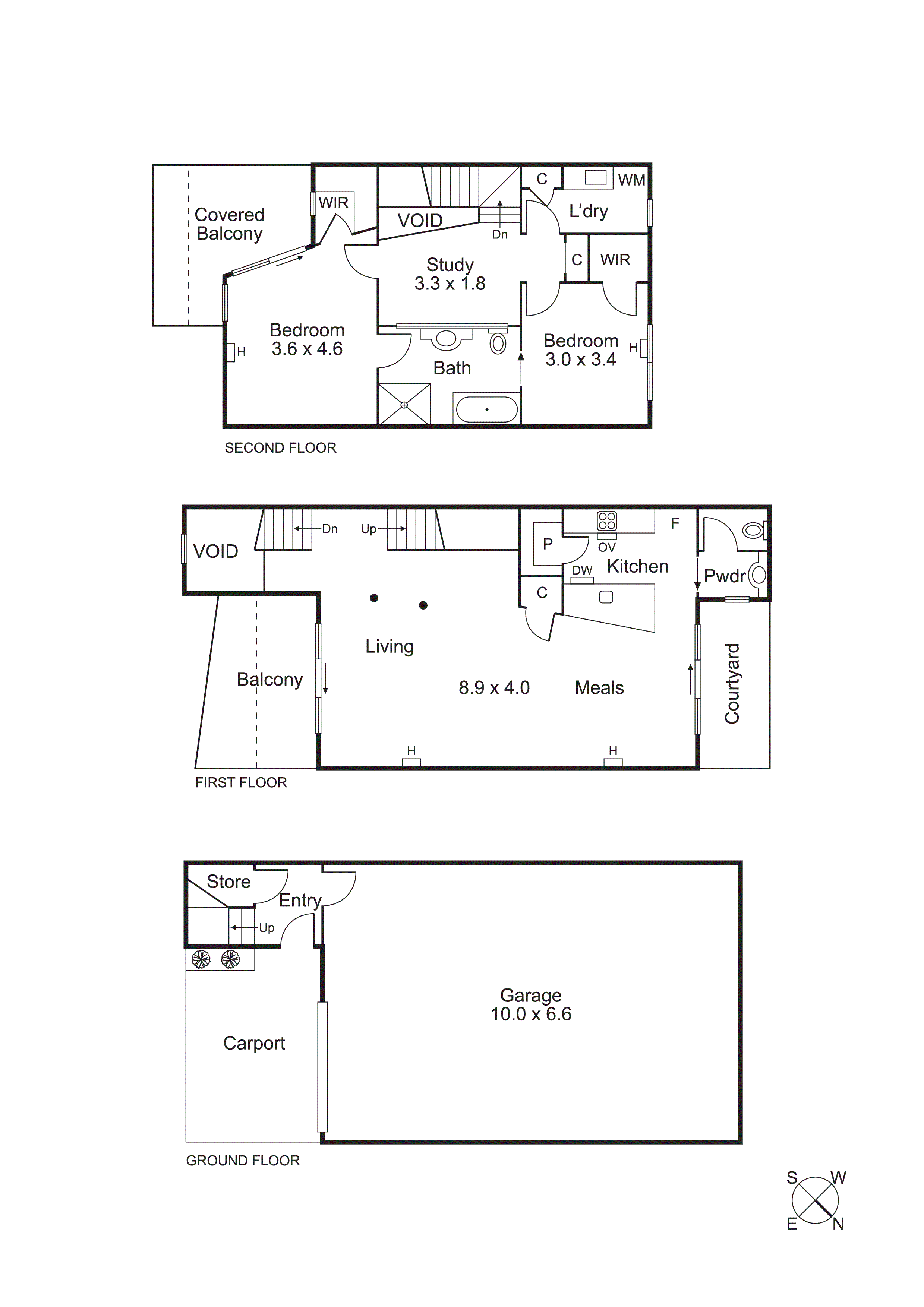 3/7 Joyce Street, Carrum VIC 3197 - Floorplan