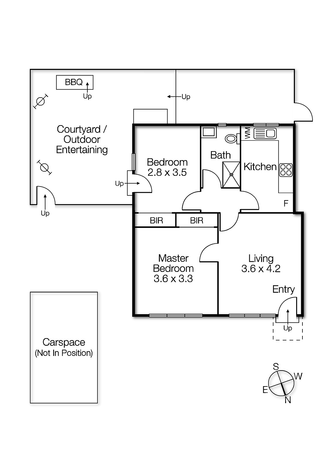 3/7 Lambeth Place, St Kilda VIC 3182 - Floorplan