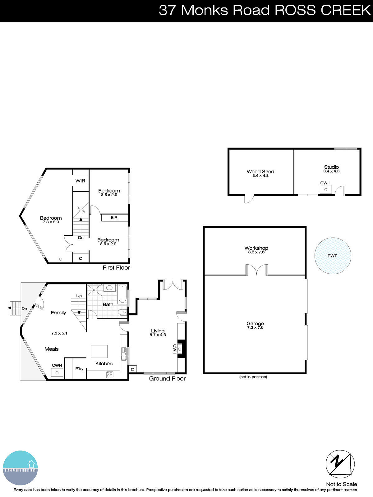 37 Monks Road, Ross Creek VIC 3351 - Floorplan
