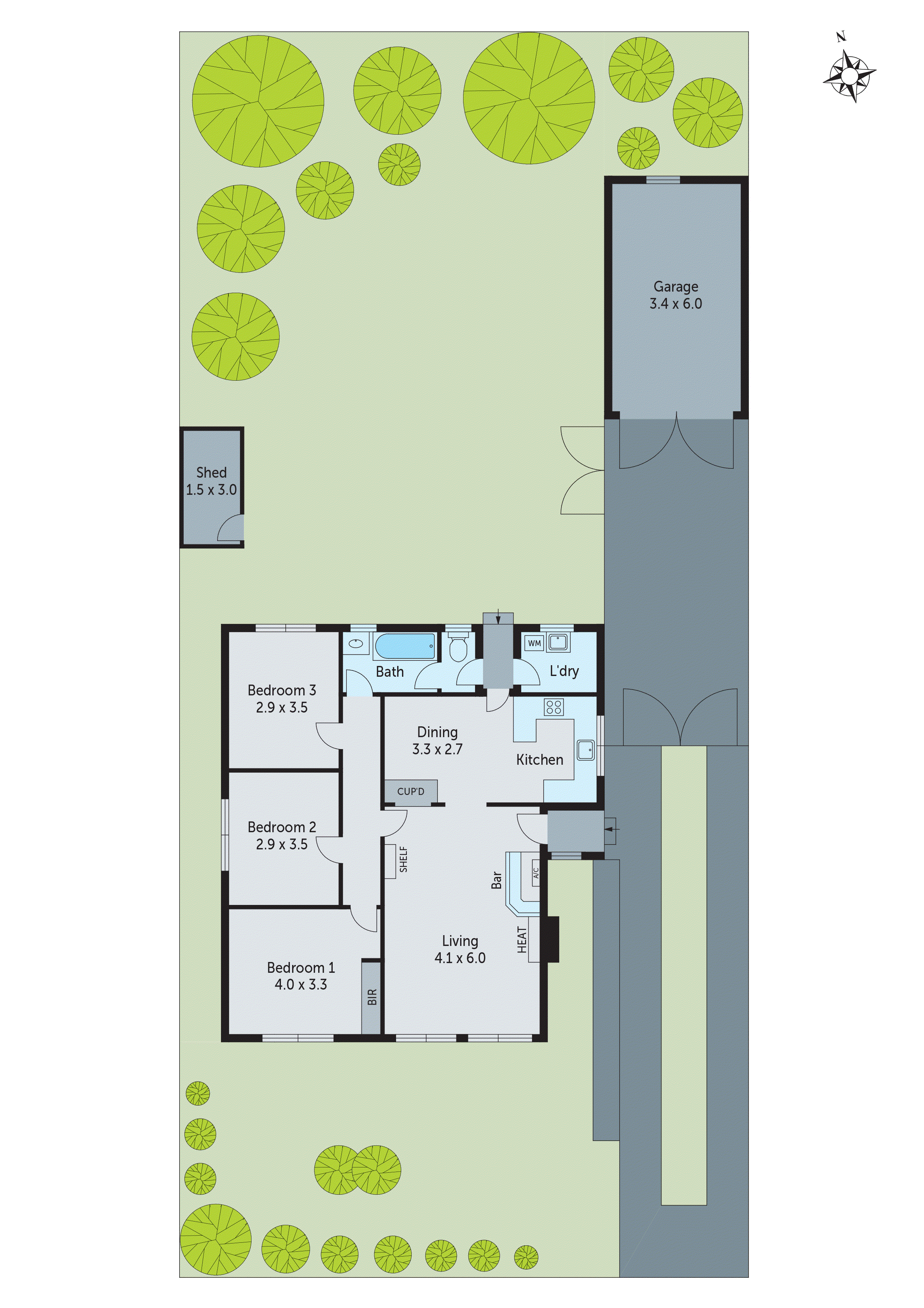 37 Olney Avenue, Thomson VIC 3219 - Floorplan