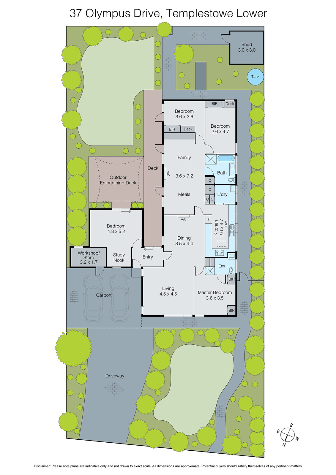 37 Olympus Drive, Templestowe Lower VIC 3107 - Floorplan