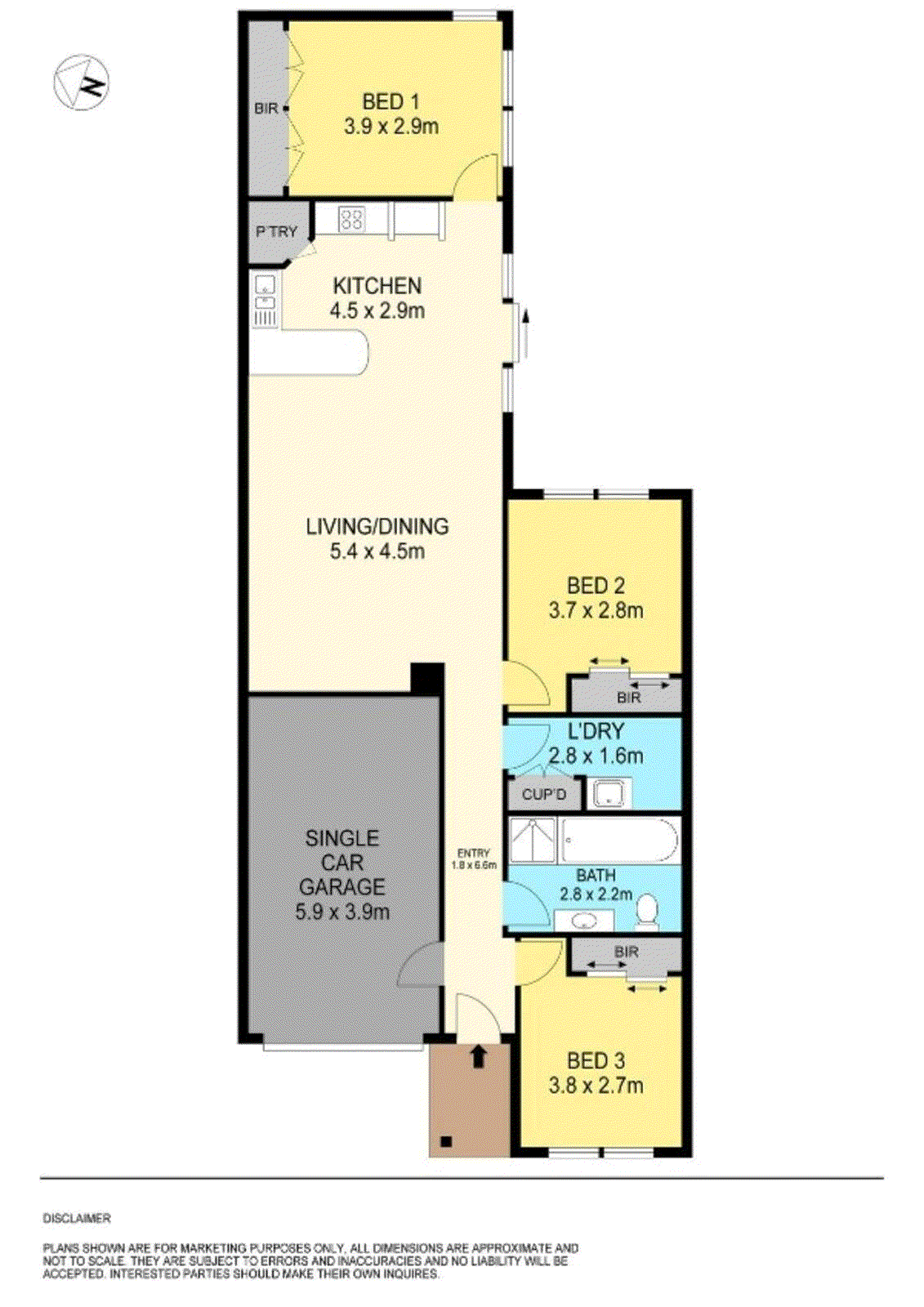 37 Oscar Drive, Sebastopol VIC 3356 - Floorplan