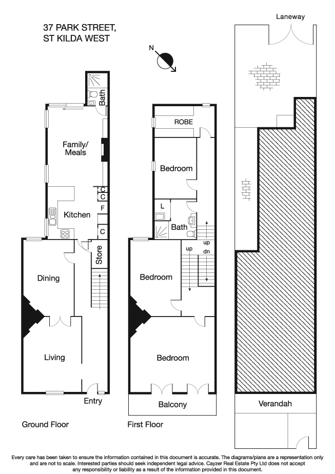 37 Park Street, ST KILDA WEST VIC 3182 - Floorplan