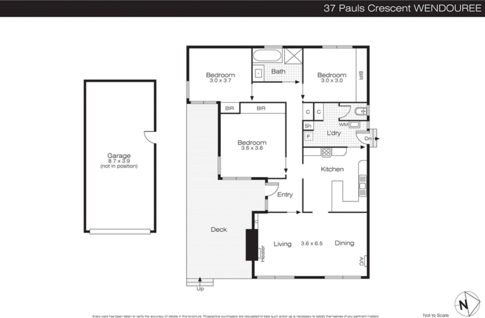 37 Pauls Crescent, Wendouree VIC 3355 - Floorplan