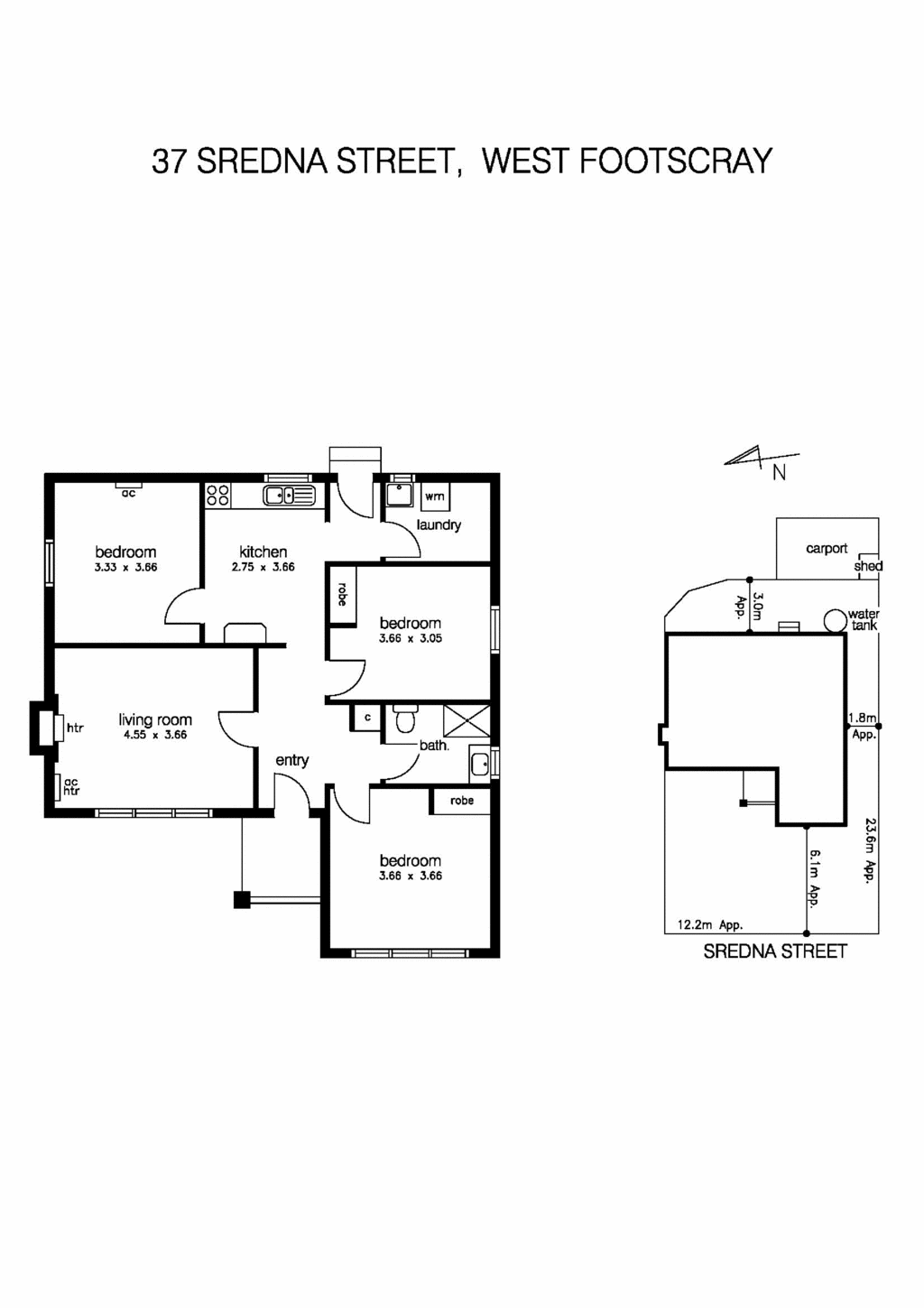 37 Sredna Street, WEST FOOTSCRAY VIC 3012 - Floorplan