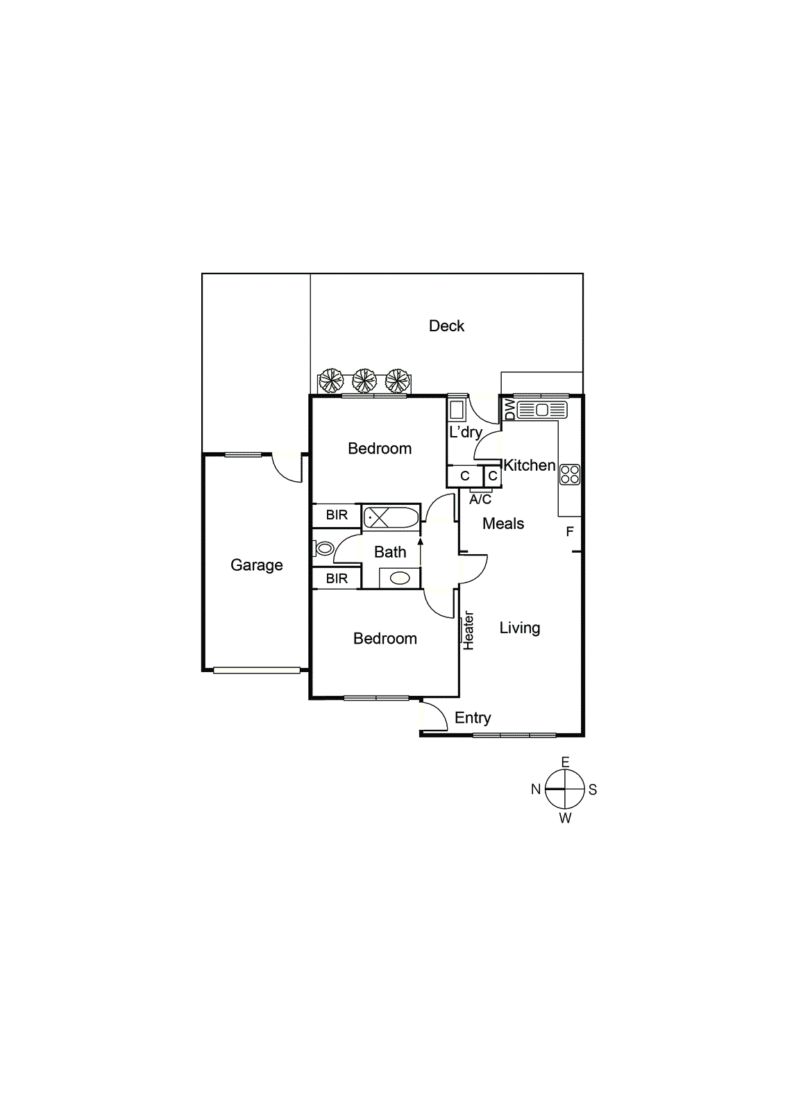 3/7 Stawell Street, Mentone VIC 3194 - Floorplan