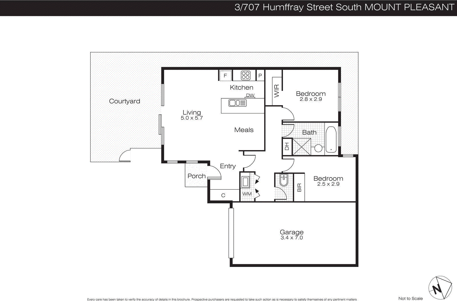 3/707 Humffray Street, Mount Pleasant VIC 3350 - Floorplan