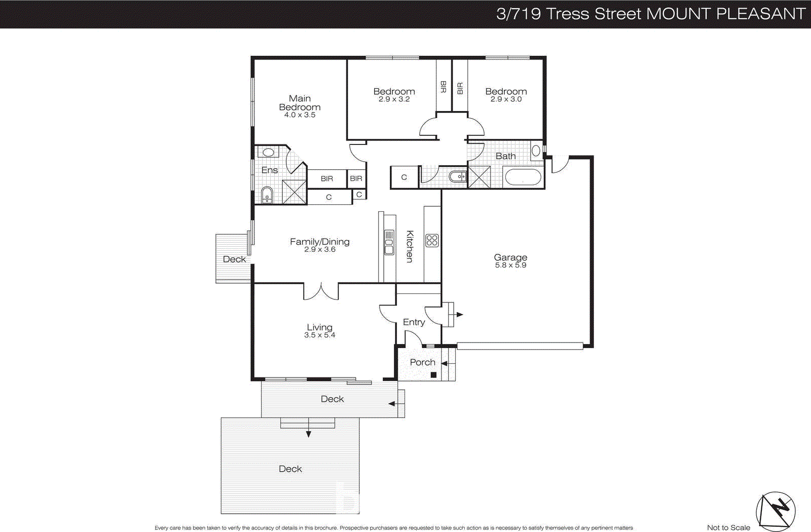 3/719 Tress Street, Mount Pleasant VIC 3350 - Floorplan