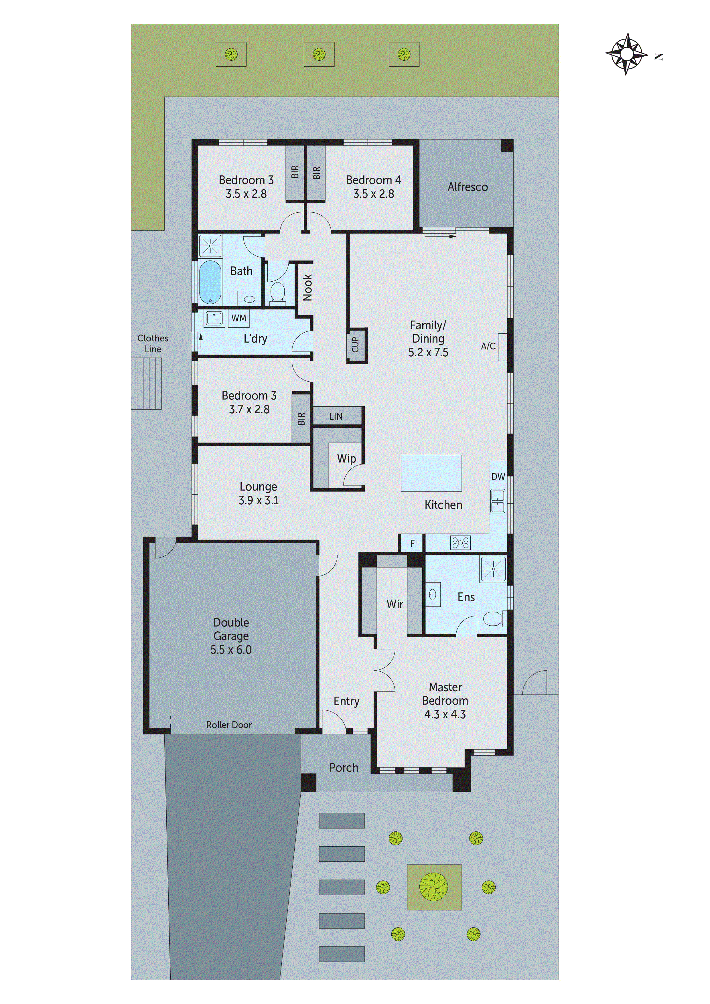 374 Charlemont Road, Armstrong Creek VIC 3217 - Floorplan