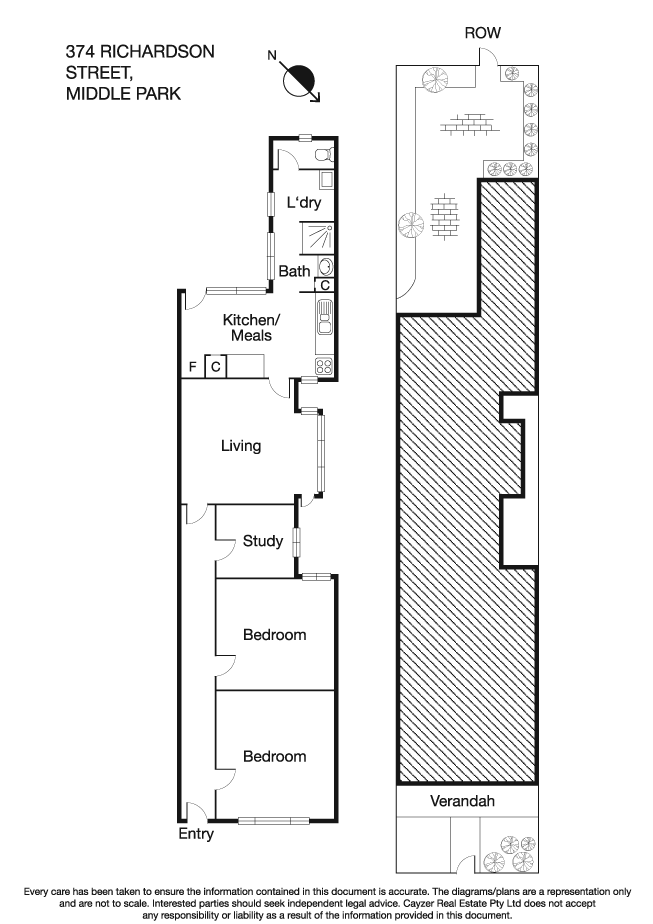 374 Richardson Street, MIDDLE PARK VIC 3206 - Floorplan