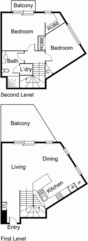 37/4 Seisman Place, PORT MELBOURNE VIC 3207 - Floorplan