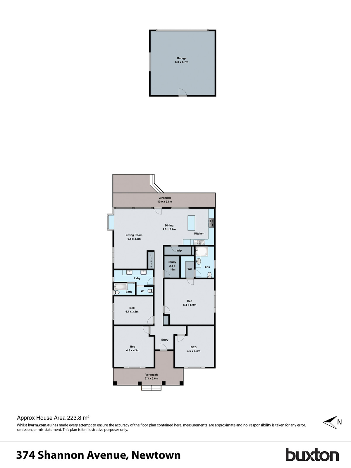 374 Shannon Avenue, Newtown VIC 3220 - Floorplan