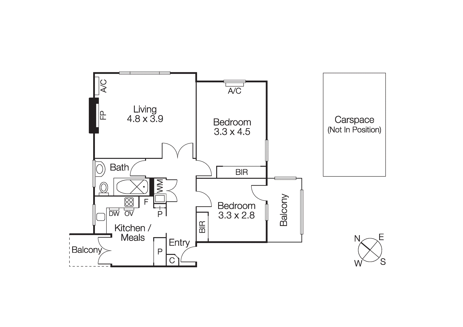 3/75 Park Street, St Kilda West VIC 3182 - Floorplan