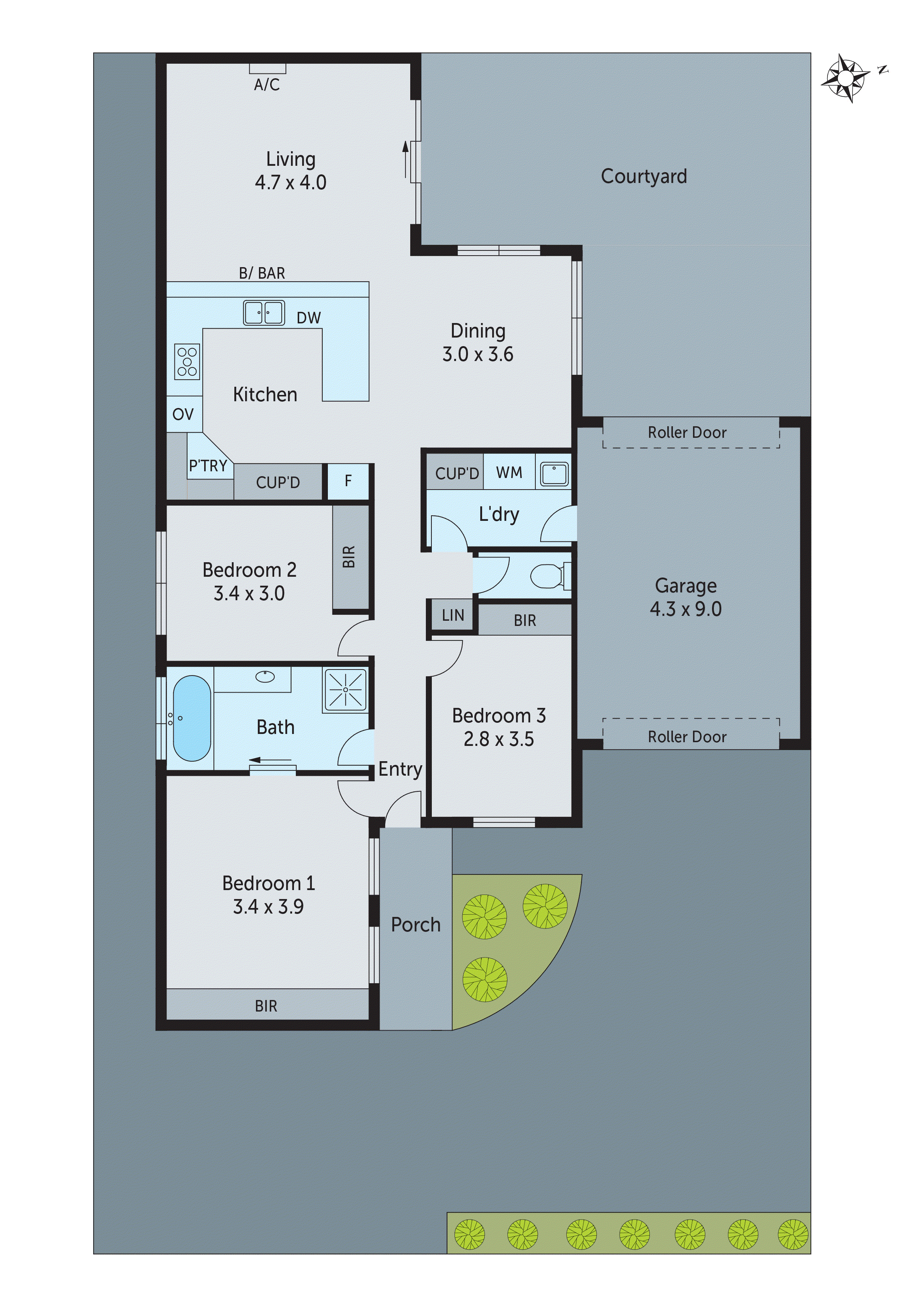 3/77 Albert Street, Geelong West VIC 3218 - Floorplan