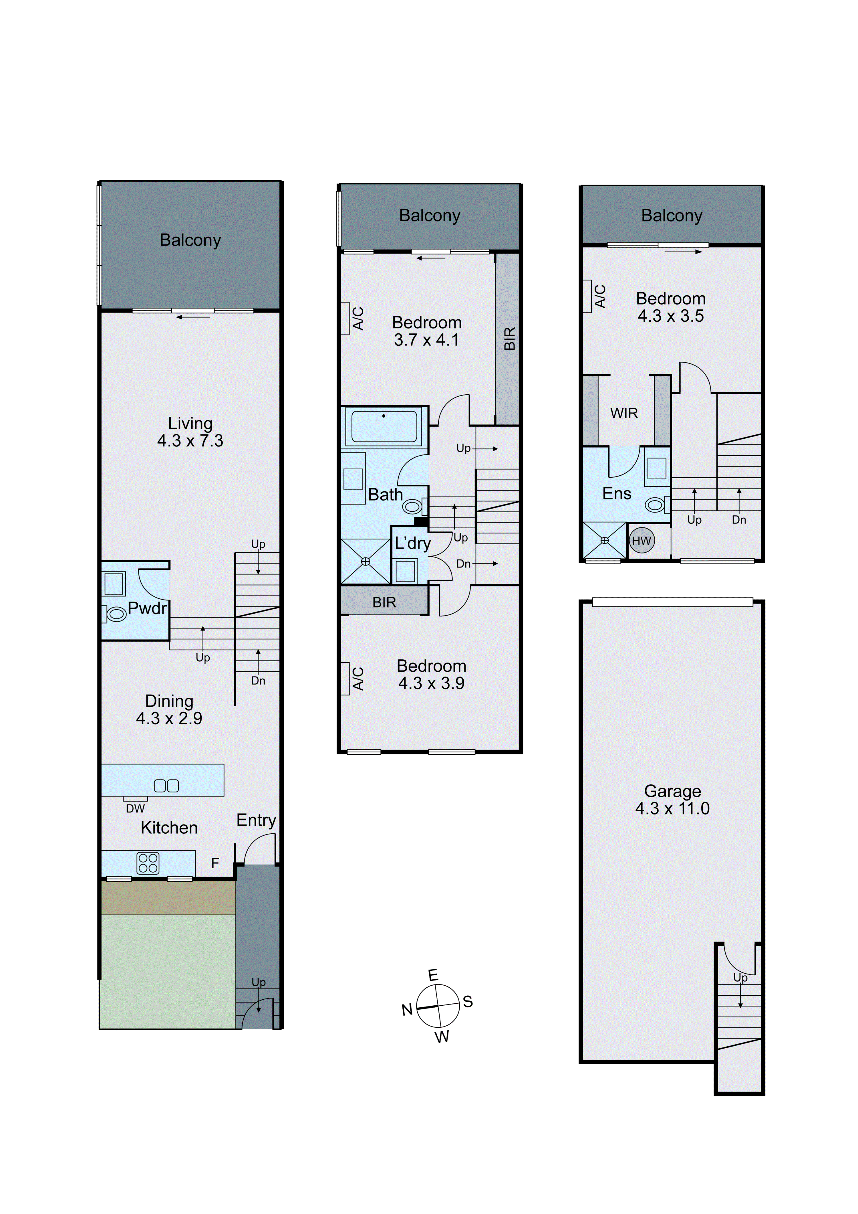 3/77 Atkinson Street, Chadstone VIC 3148 - Floorplan