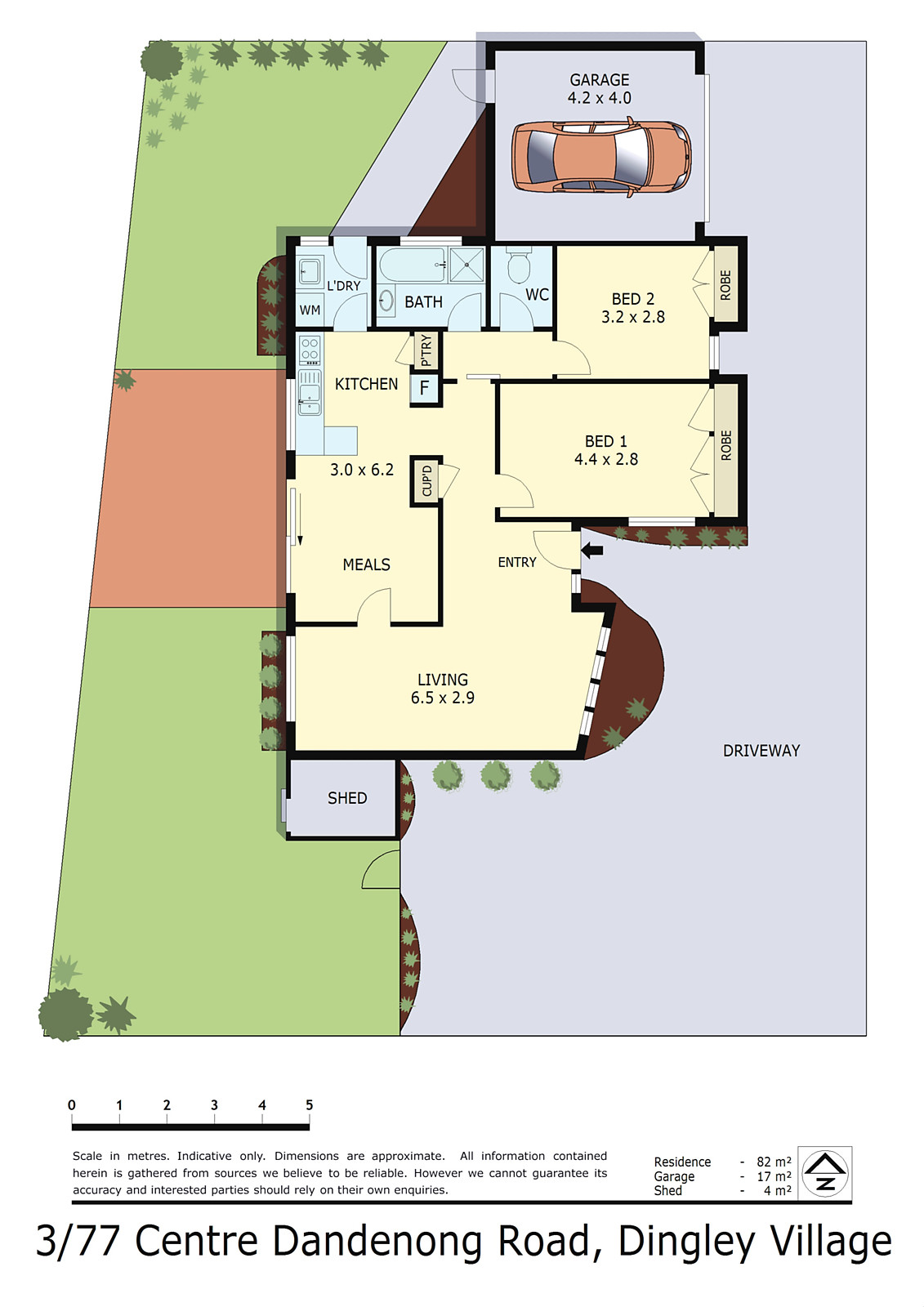 3/77 Centre Dandenong Road, Dingley Village VIC 3172 - Floorplan