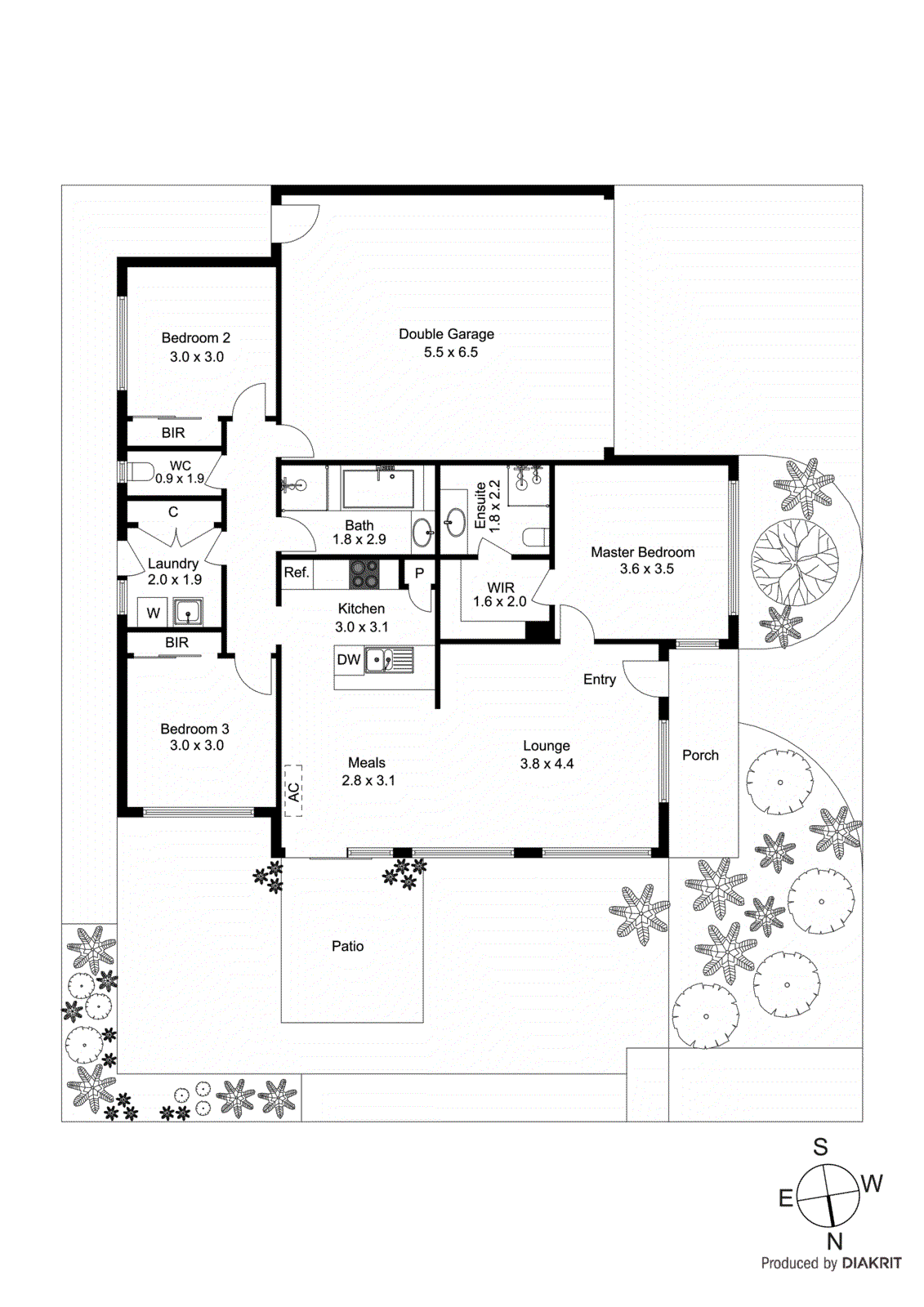 3/78 East Road, Seaford VIC 3198 - Floorplan