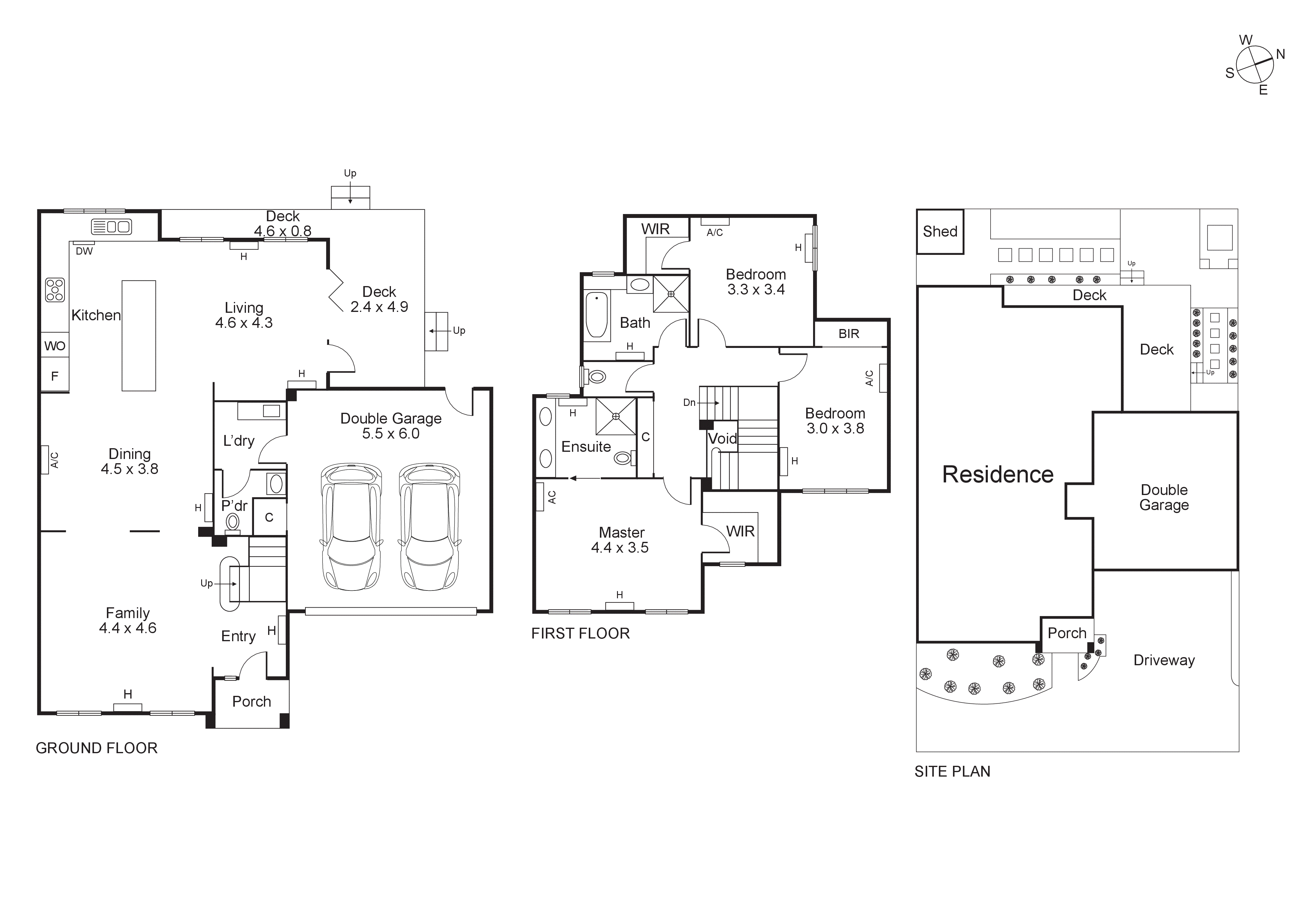 3/78 Fewster Road, Hampton VIC 3188 - Floorplan