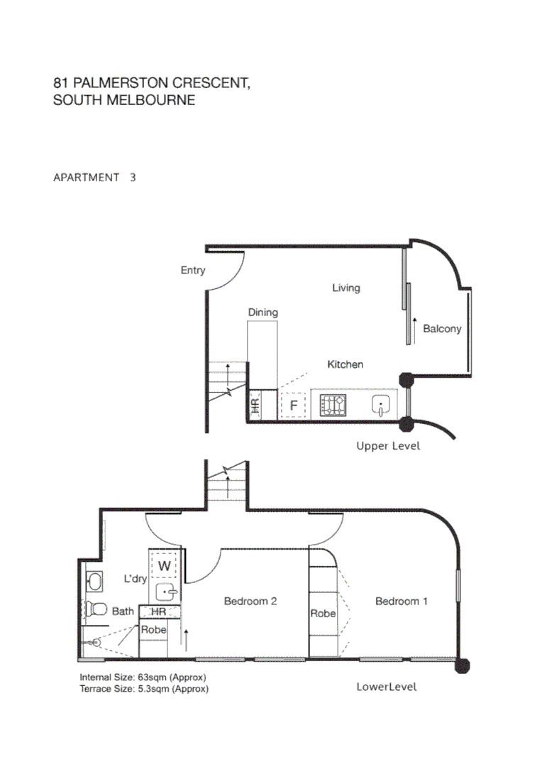 3/79 Palmerston Crescent, South Melbourne VIC 3205 - Floorplan