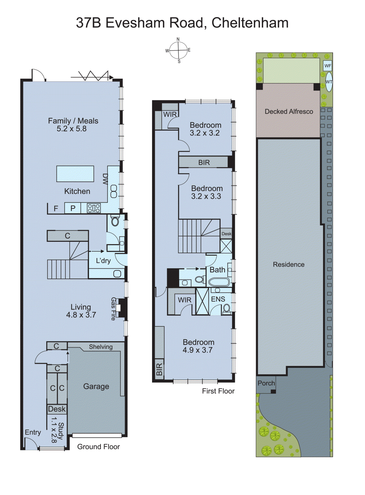 37B Evesham Road, Cheltenham VIC 3192 - Floorplan
