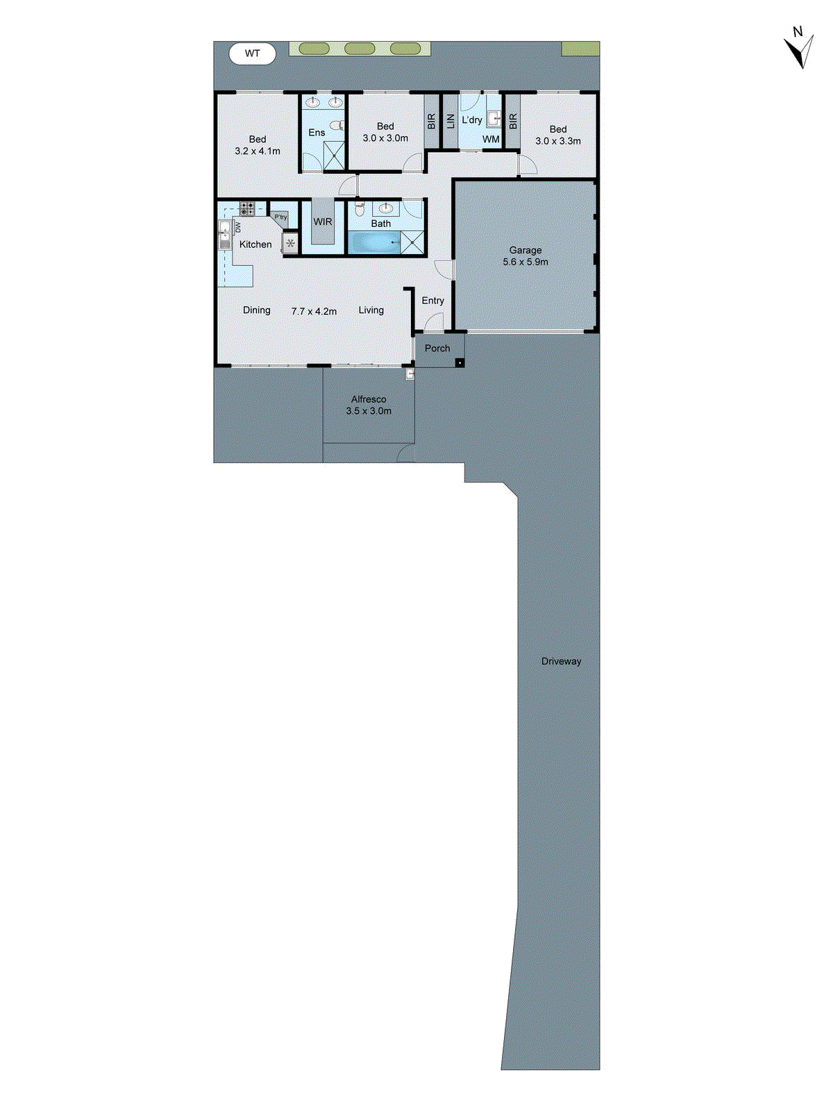 37B Yaraan Street, Bell Park VIC 3215 - Floorplan