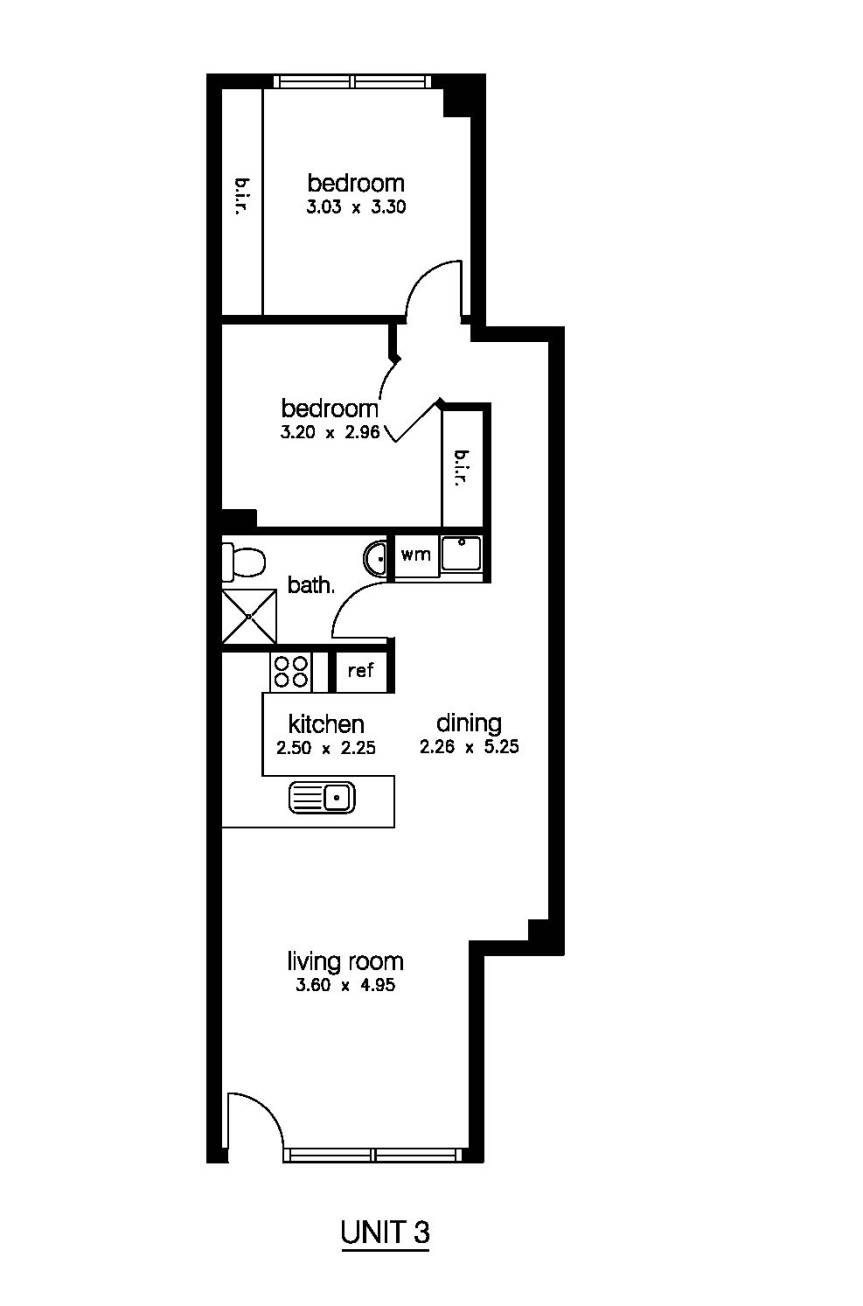 3/8-18 Whitehall Street, FOOTSCRAY VIC 3011 - Floorplan