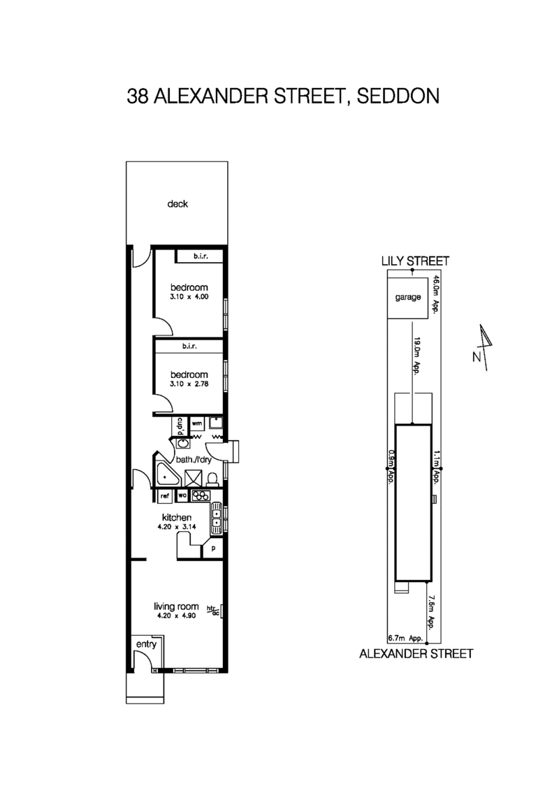 38 Alexander Street, SEDDON VIC 3011 - Floorplan