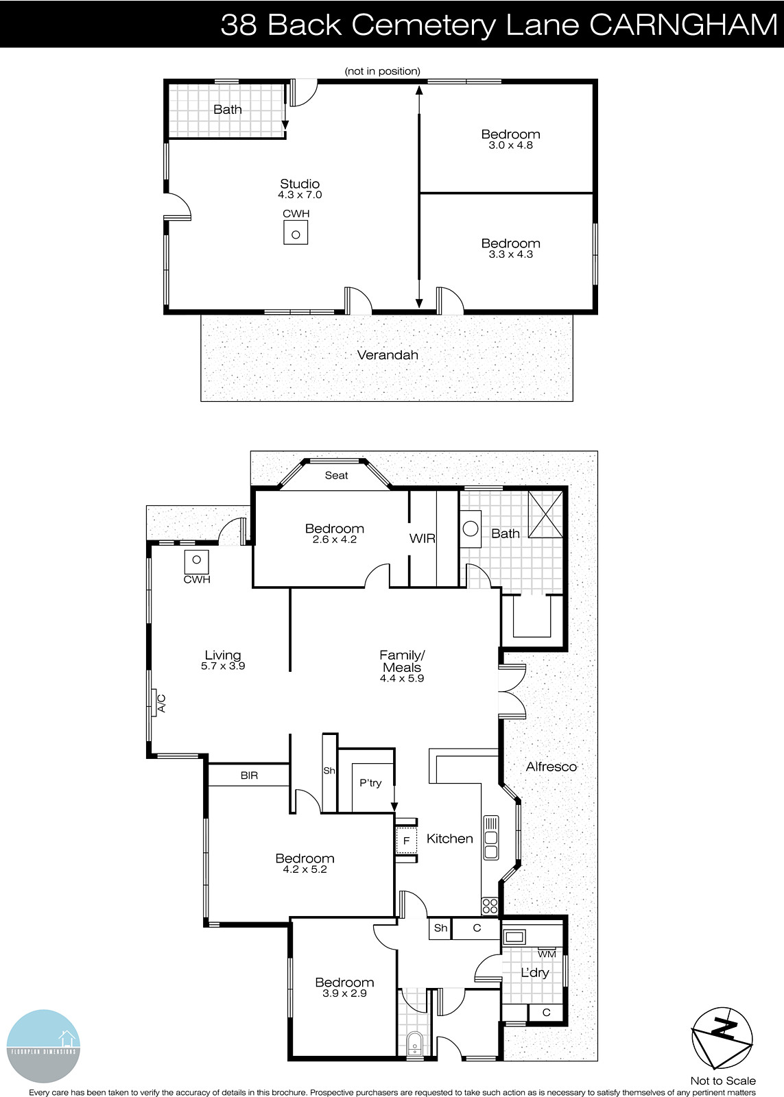 38 Back Cemetery Road, Carngham VIC 3351 - Floorplan