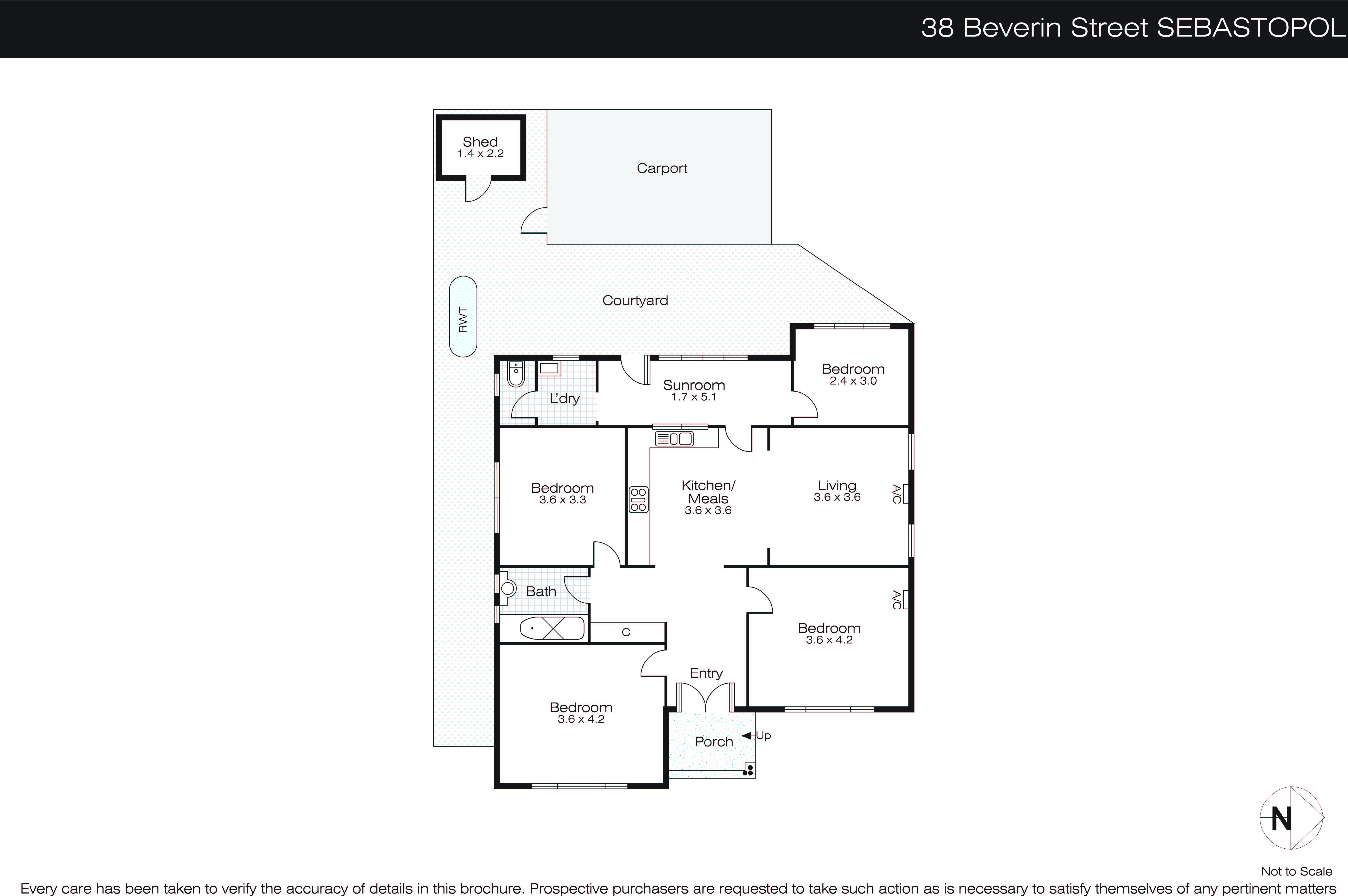 38 Beverin Street, Sebastopol VIC 3356 - Floorplan