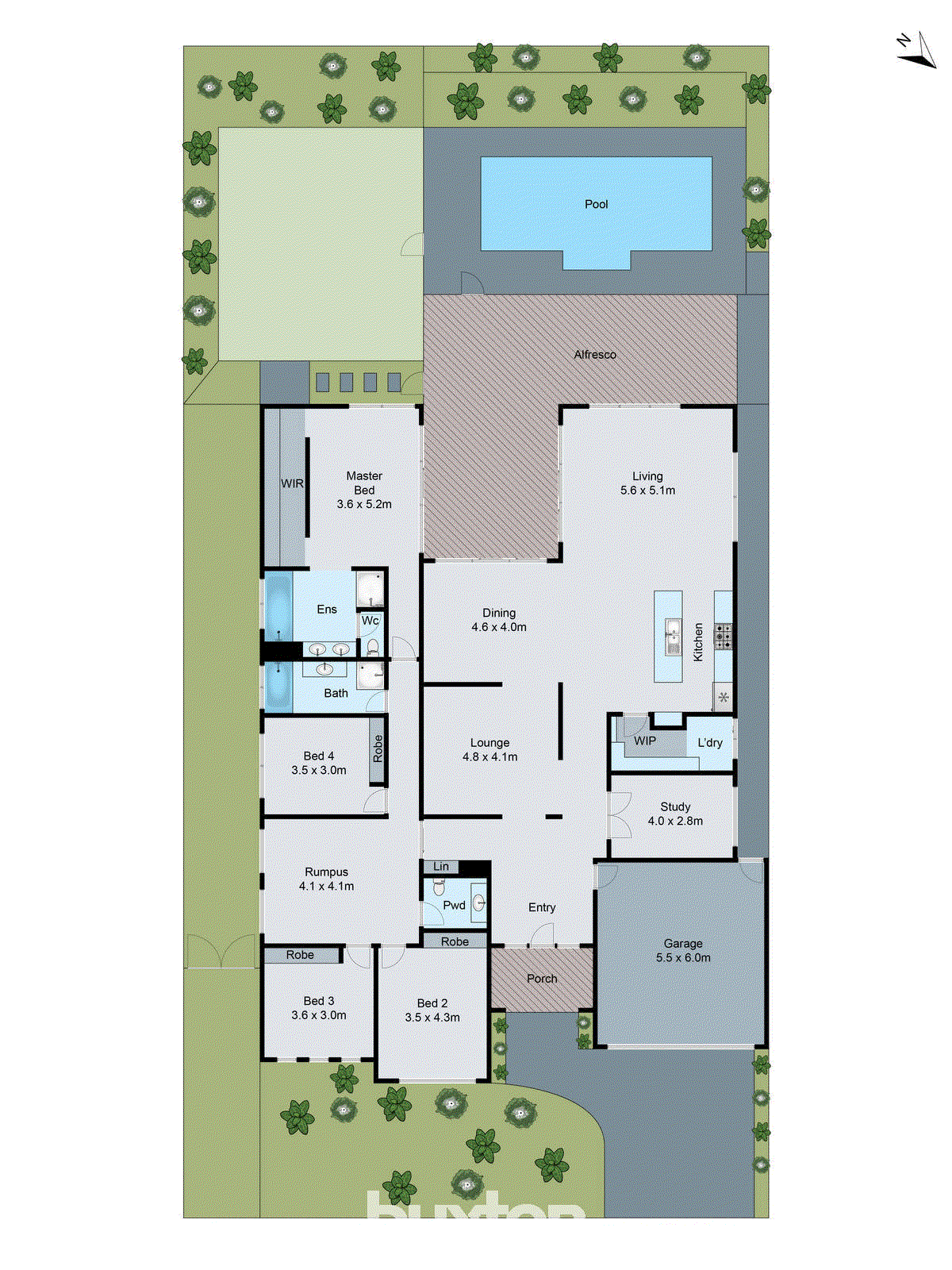 38 Blackheath Mews, Waurn Ponds VIC 3216 - Floorplan