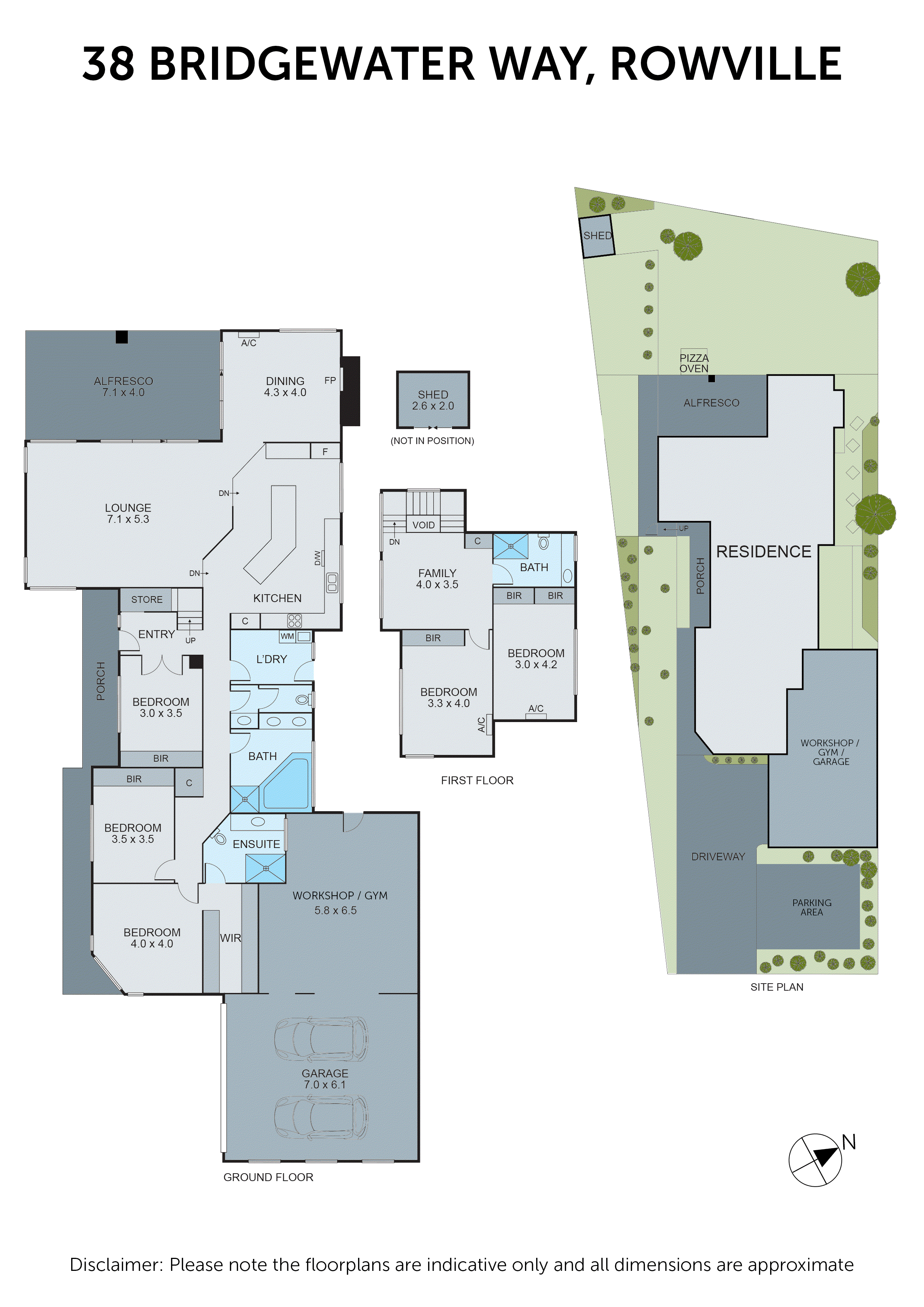 38 Bridgewater Way, Rowville VIC 3178 - Floorplan